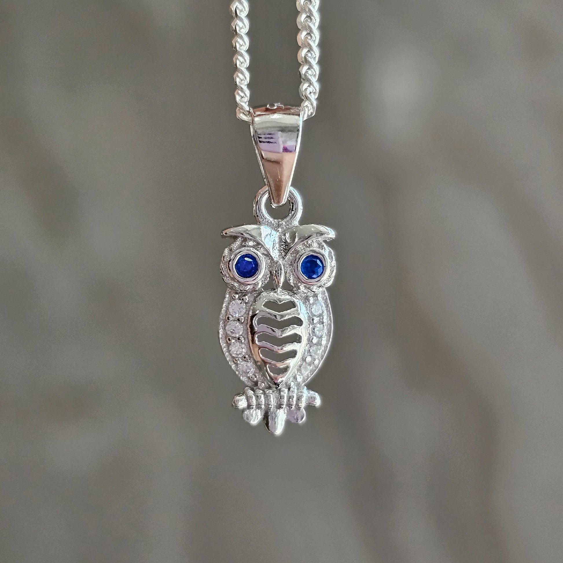 Perched Owl Pendant - Dearest Diamonds