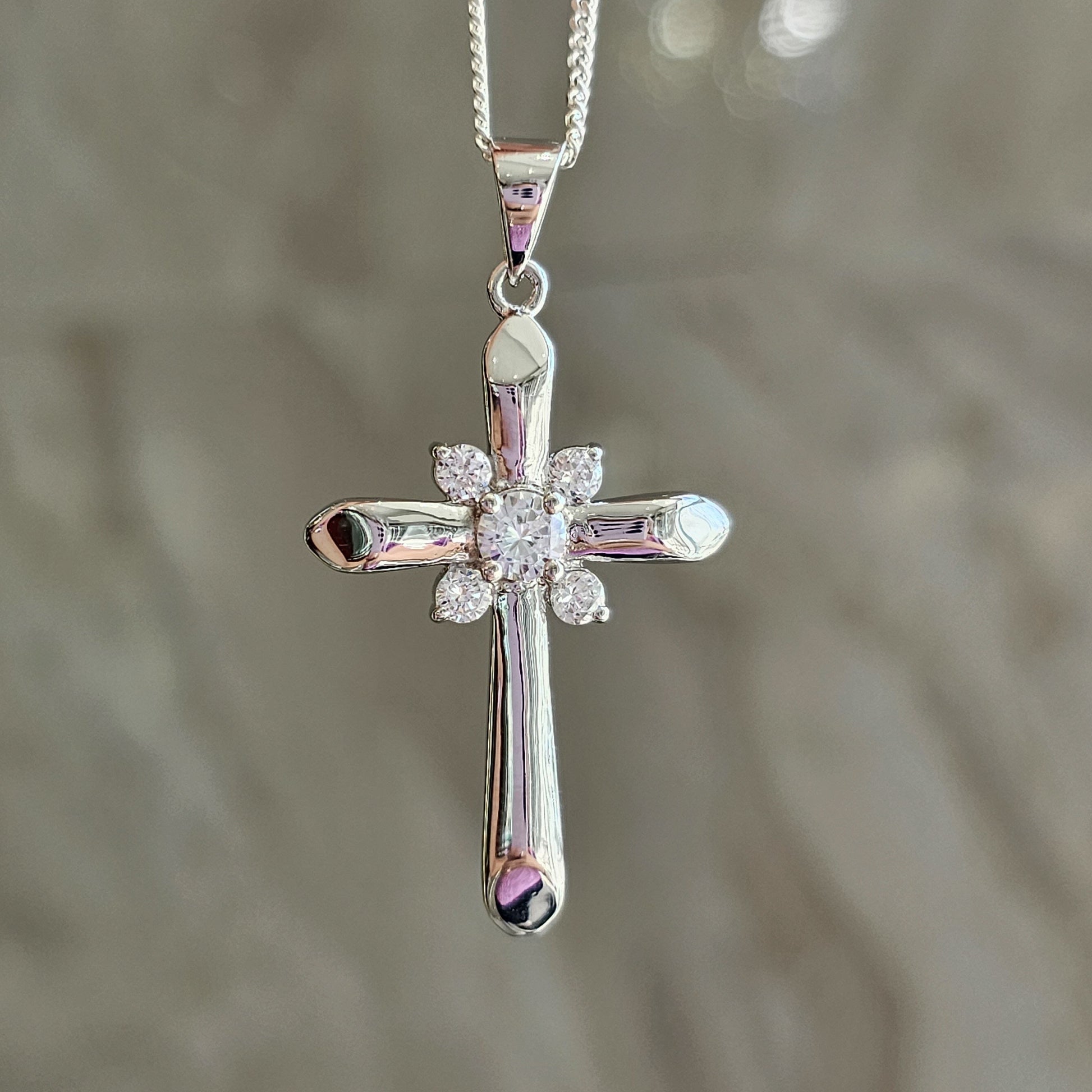 Fancy Cross Pendant - Dearest Diamonds