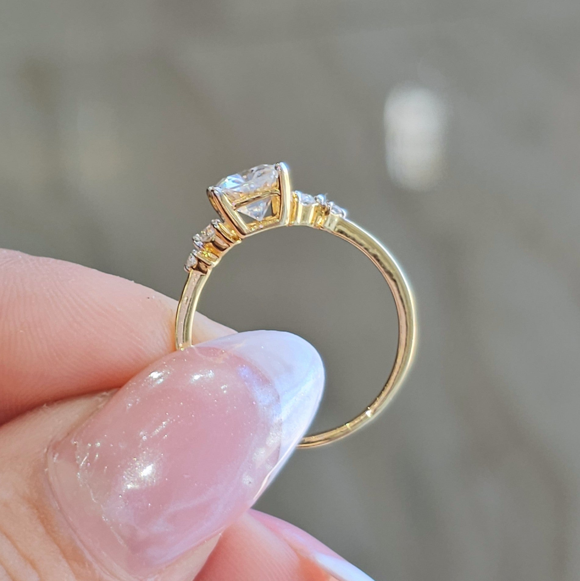 Pretty Radiant Ring - Dearest Diamonds