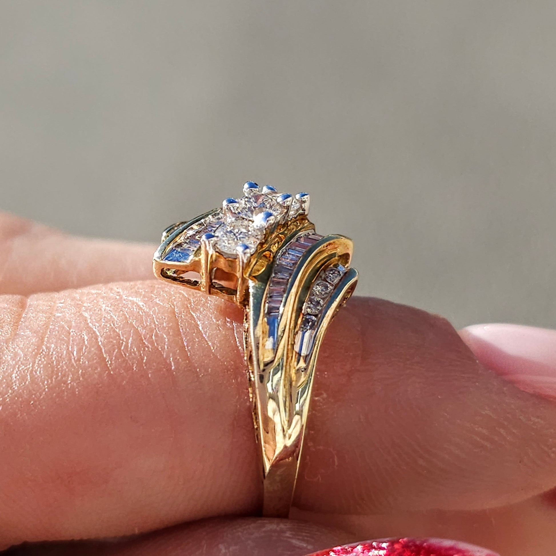 Art Deco Diamond Ring - Dearest Diamonds