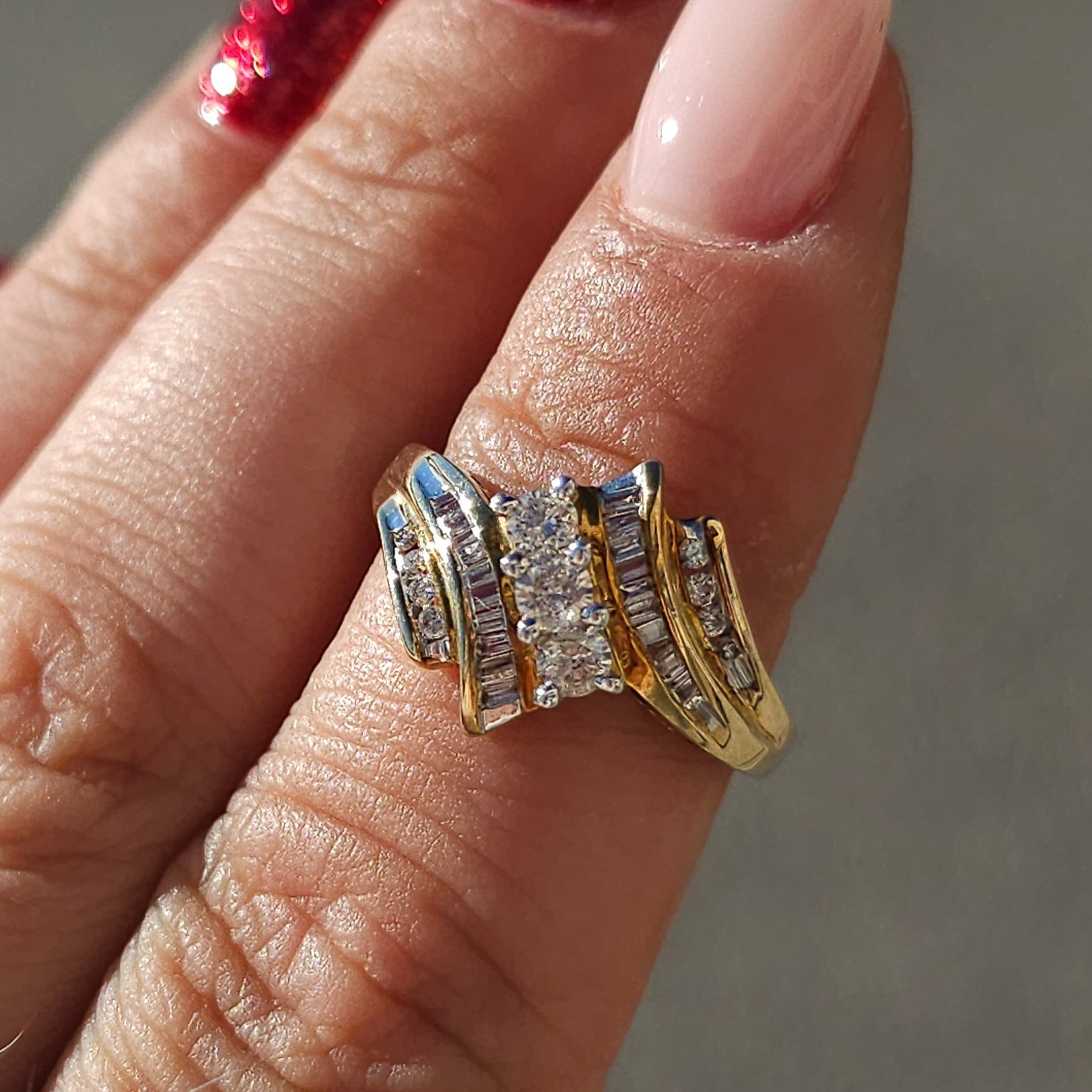 Art Deco Diamond Ring - Dearest Diamonds