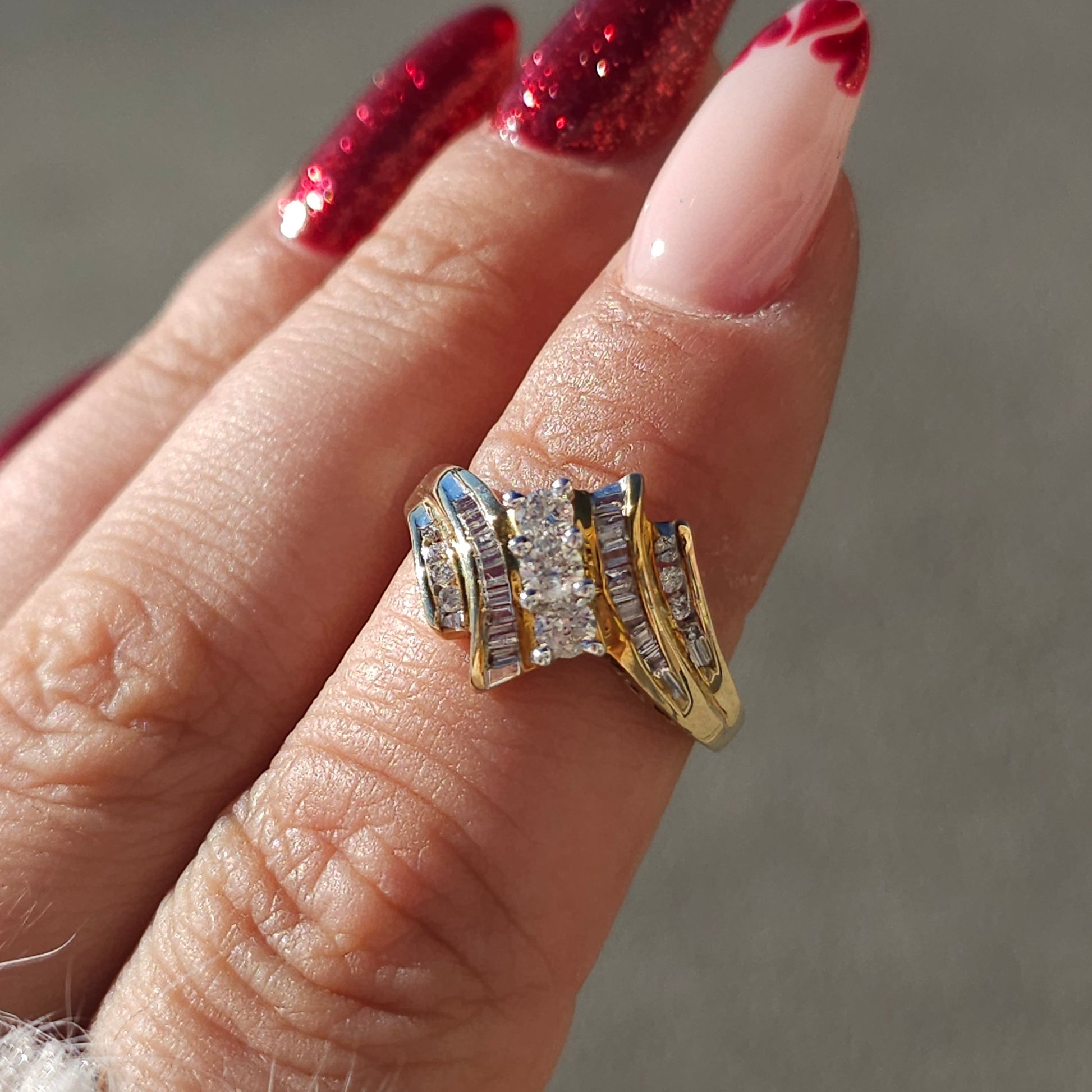 Art Deco Diamond Ring - Dearest Diamonds