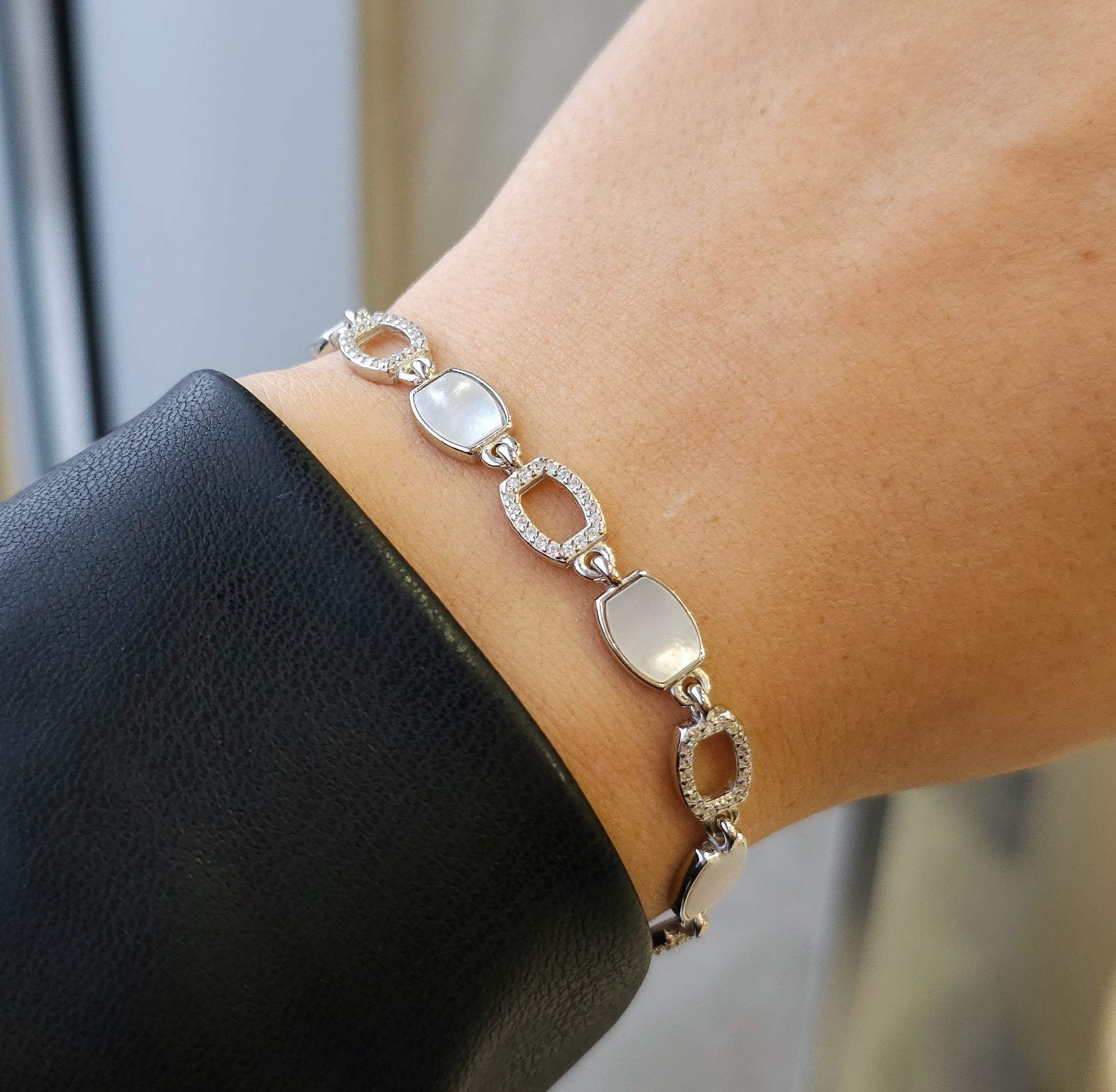 Elegant Silver Bracelet - Dearest Diamonds