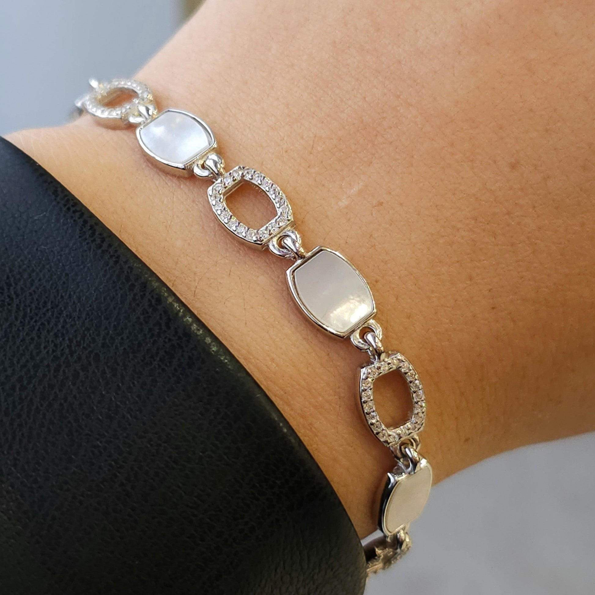 Elegant Silver Bracelet - Dearest Diamonds