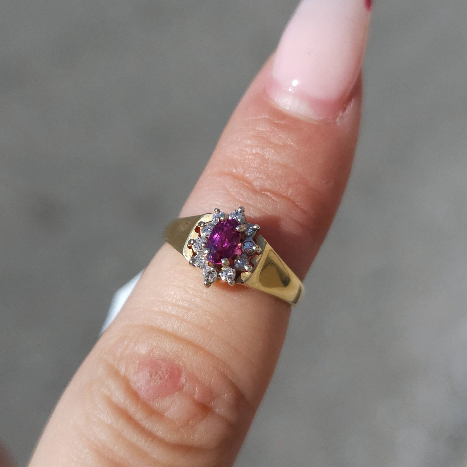 Blossoming Ruby Ring - Dearest Diamonds