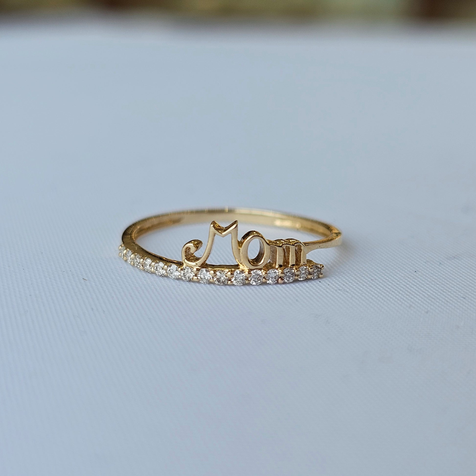 I Love Mom Ring - Dearest Diamonds
