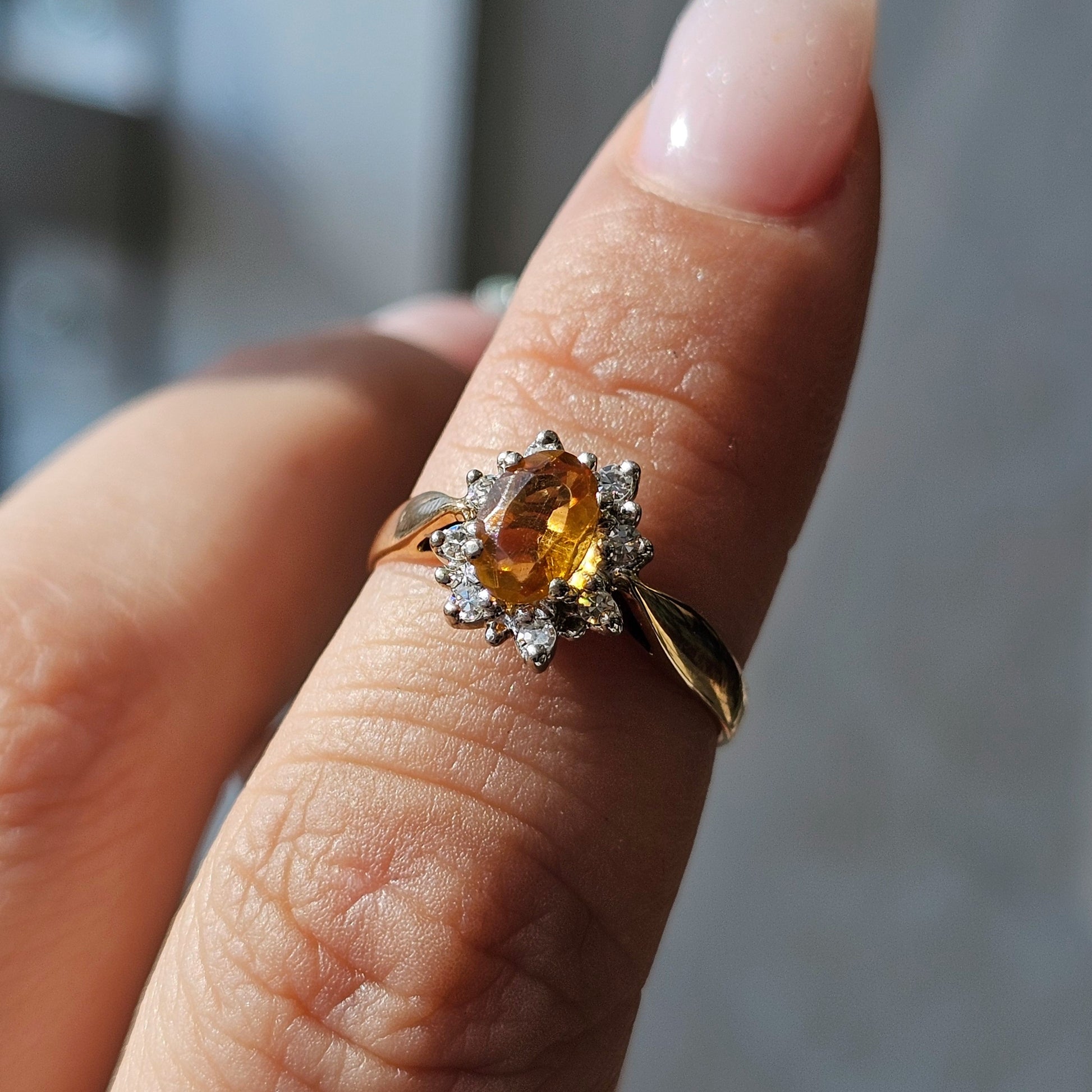 Yellow Sapphire Ring - Dearest Diamonds