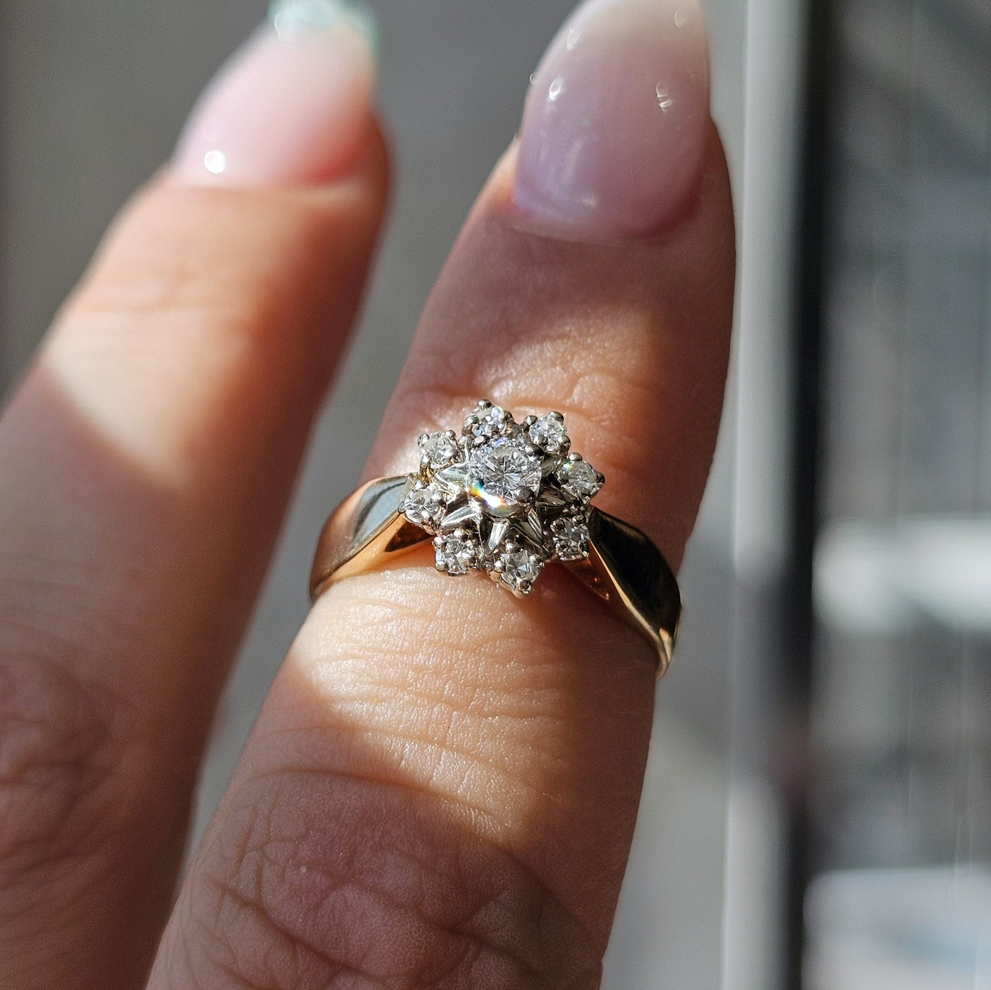 Flower Diamond Ring - Dearest Diamonds