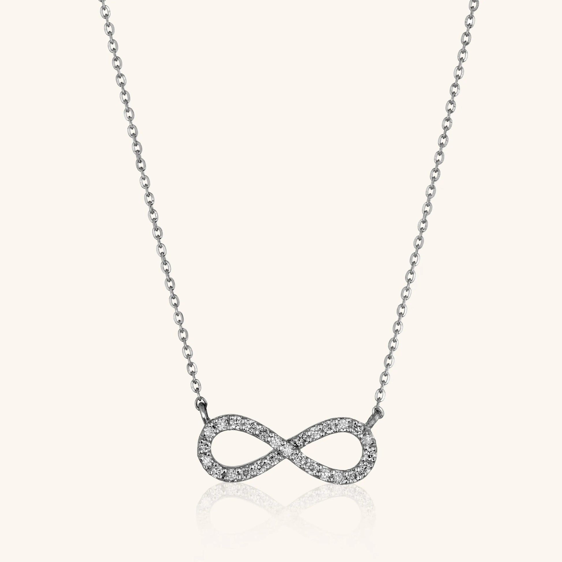 Sparkling Infinity Necklace - Dearest Diamonds