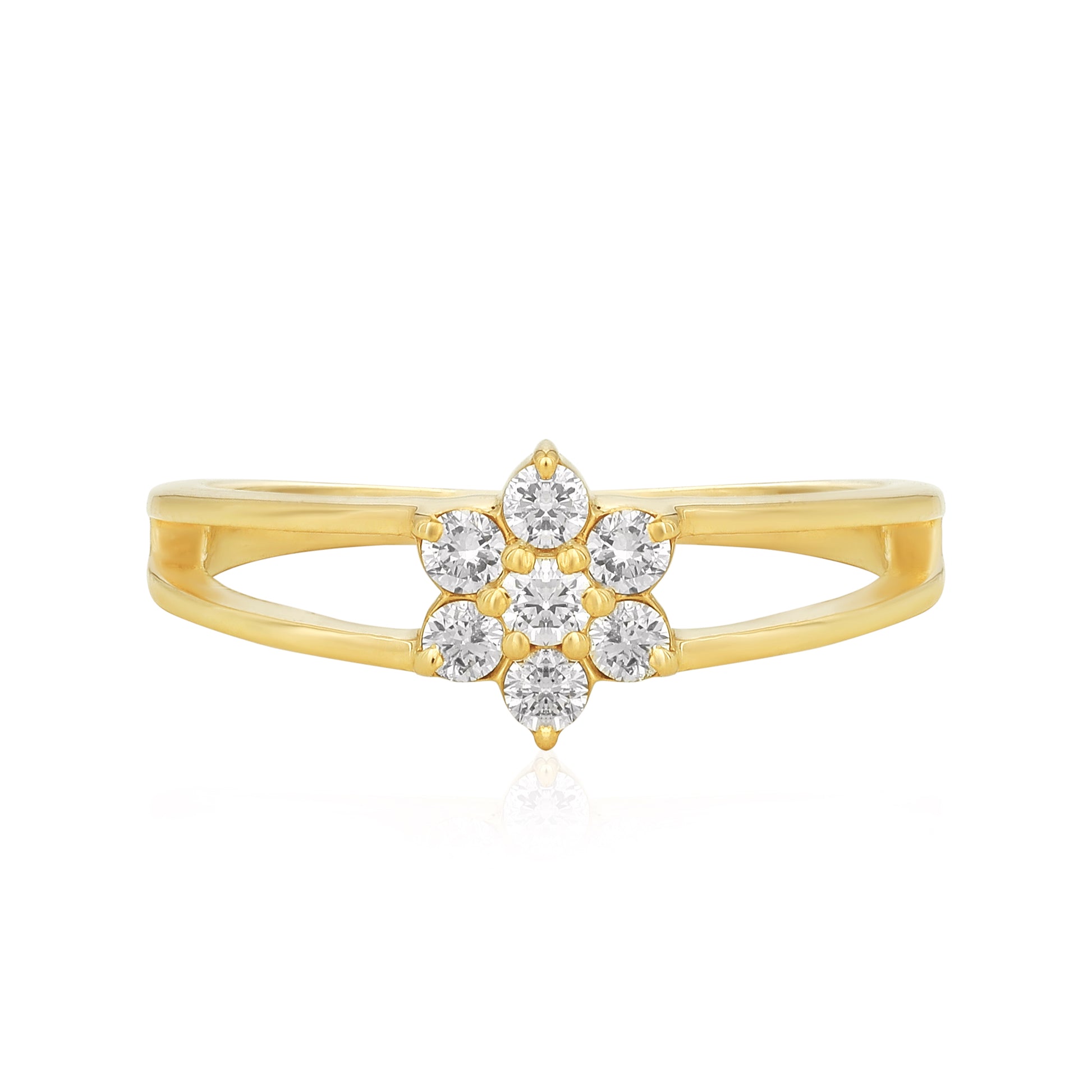 Diamond Flower Ring - Dearest Diamonds