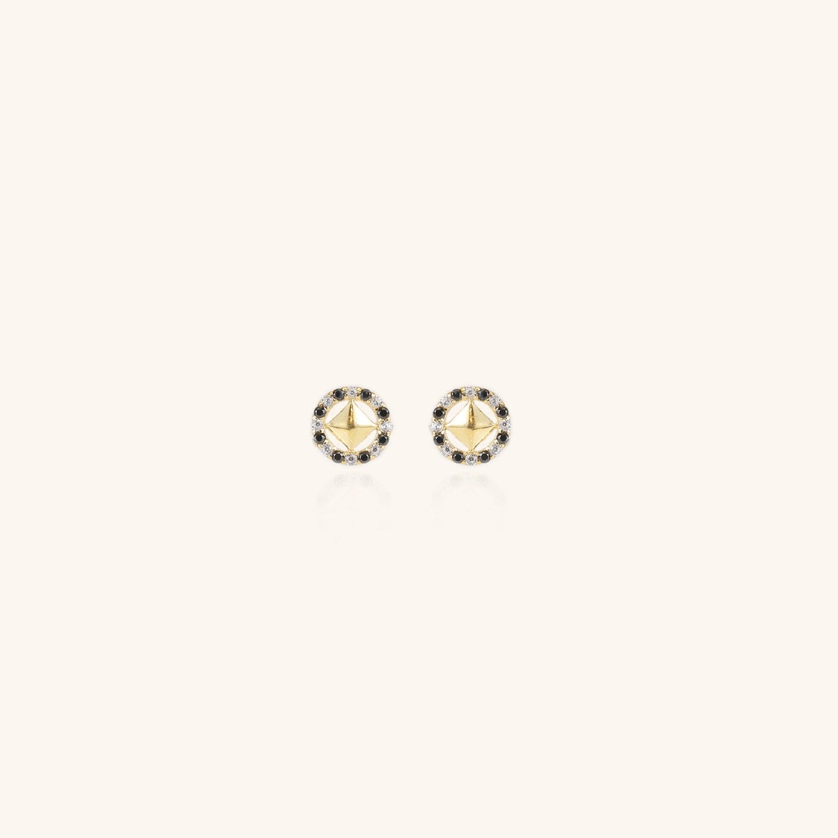 Square with Multi-halo Earrings - Dearest Diamonds