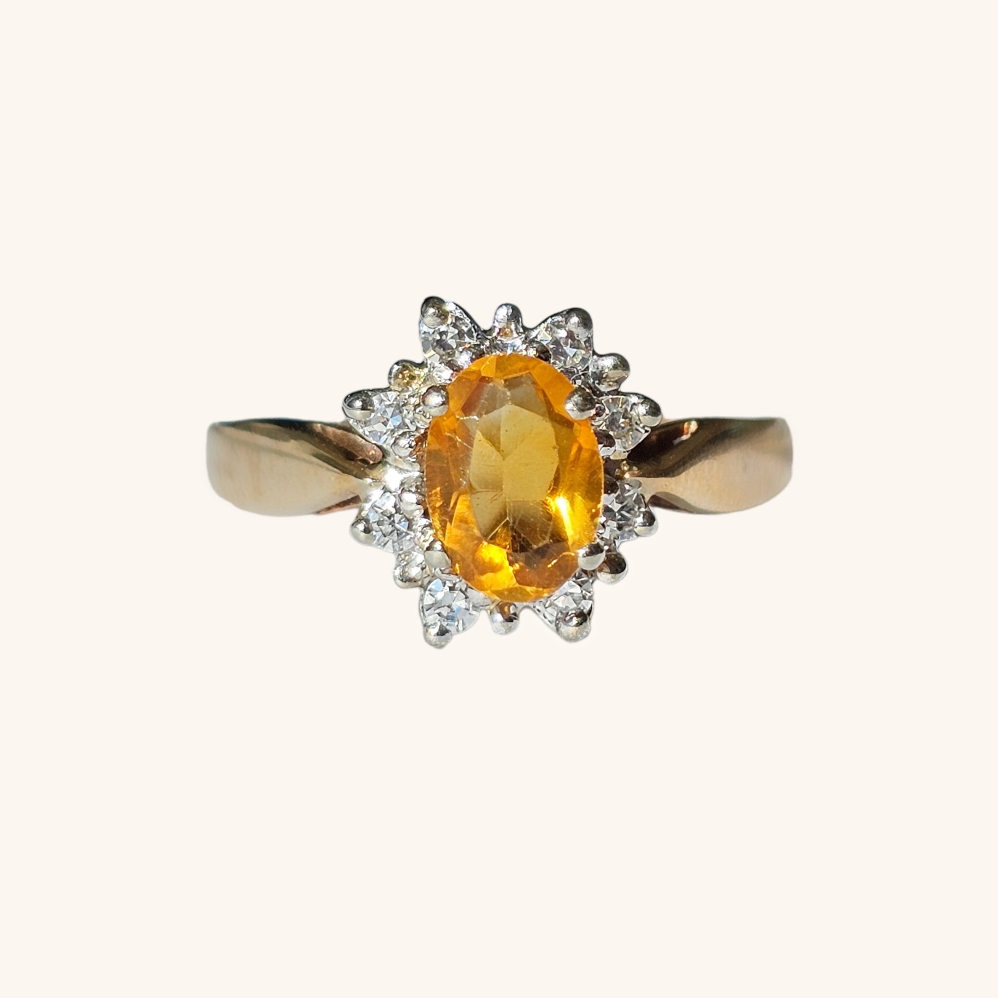 Yellow Sapphire Ring - Dearest Diamonds