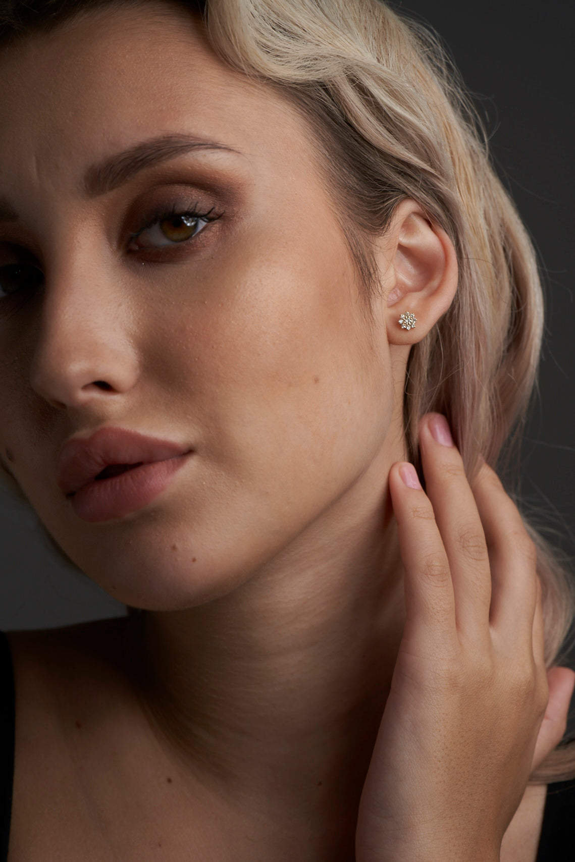 Diamond Flower Earrings - Dearest Diamonds