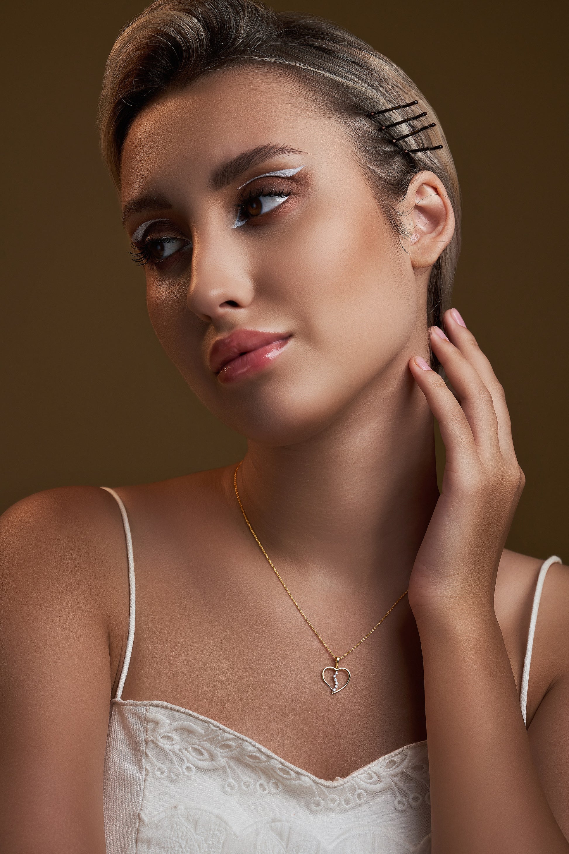 Heart Cut Diamond Necklace - Dearest Diamonds