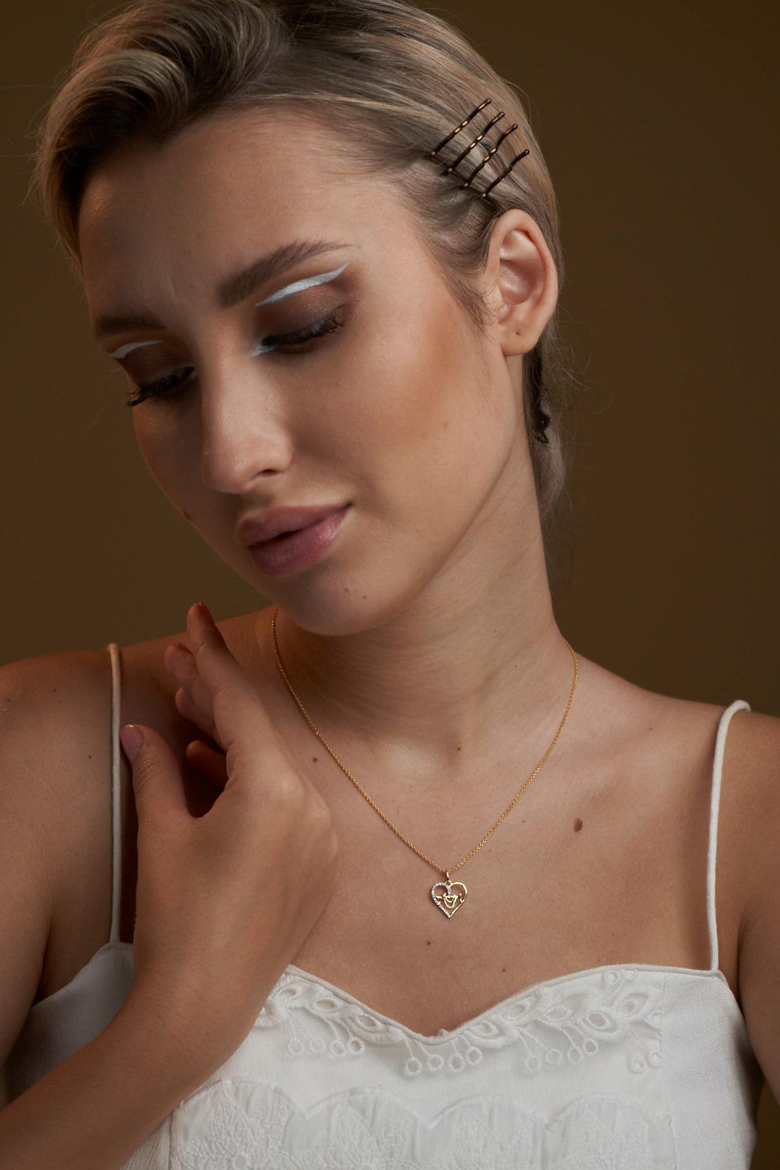 A Mom's Heart Necklace - Dearest Diamonds