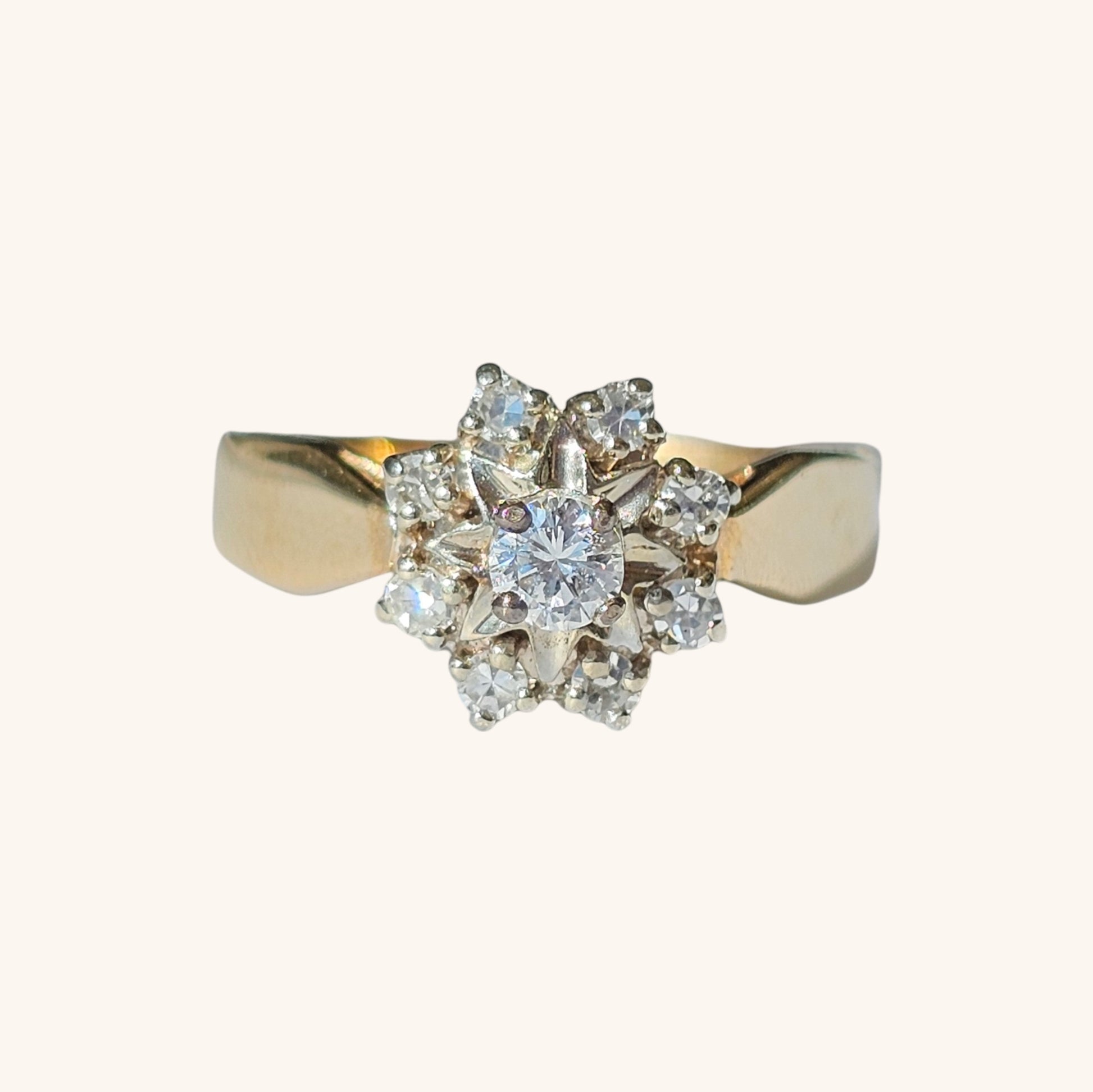Flower Diamond Ring - Dearest Diamonds