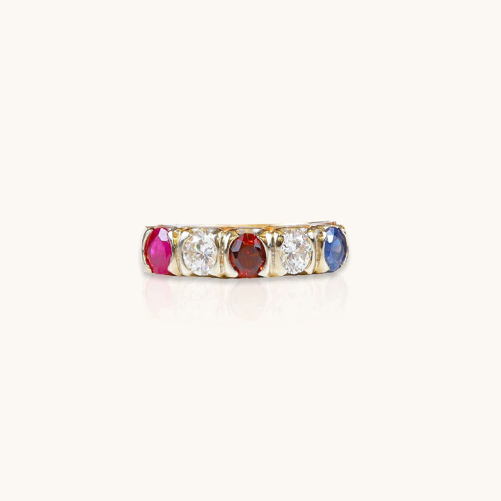 Colourful Gemstone Band - Dearest Diamonds
