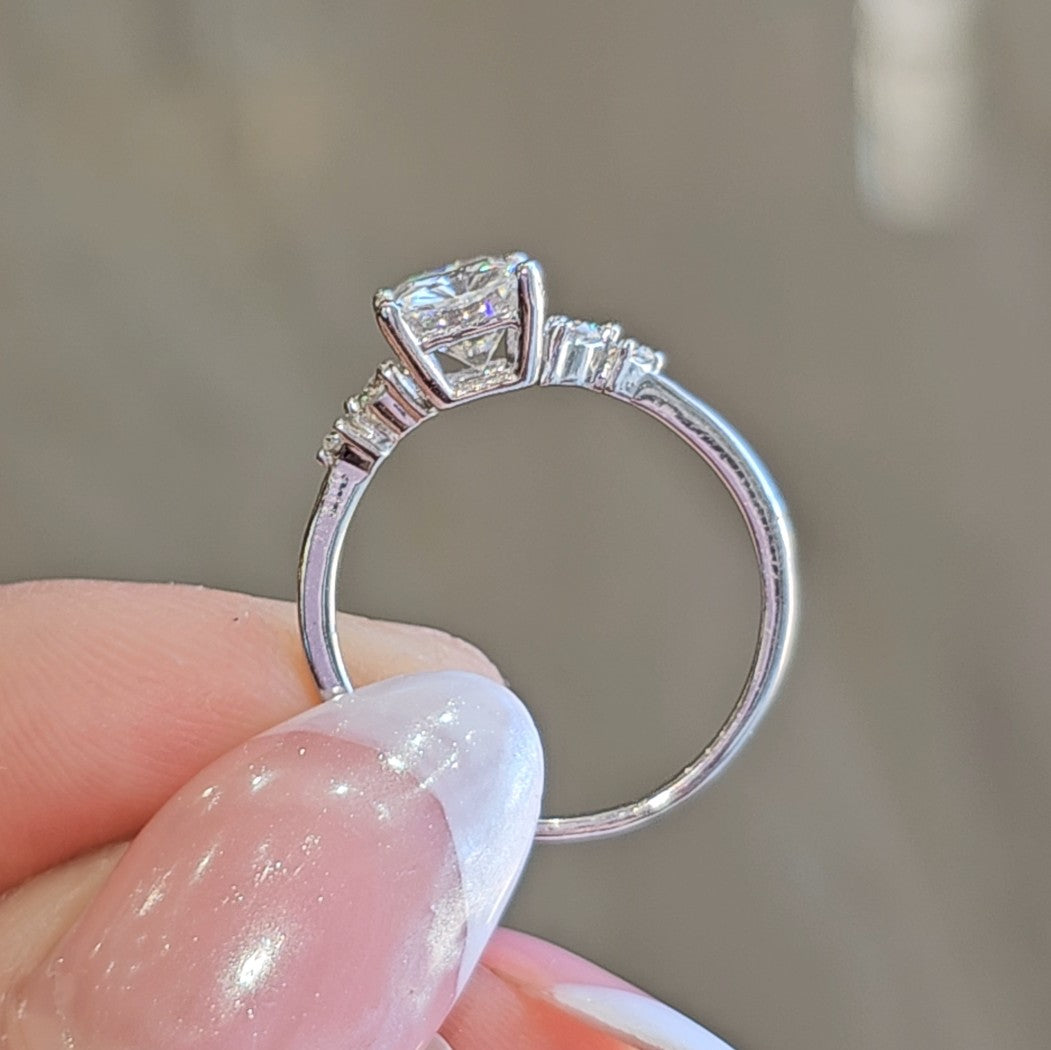Pretty Radiant Ring - Dearest Diamonds