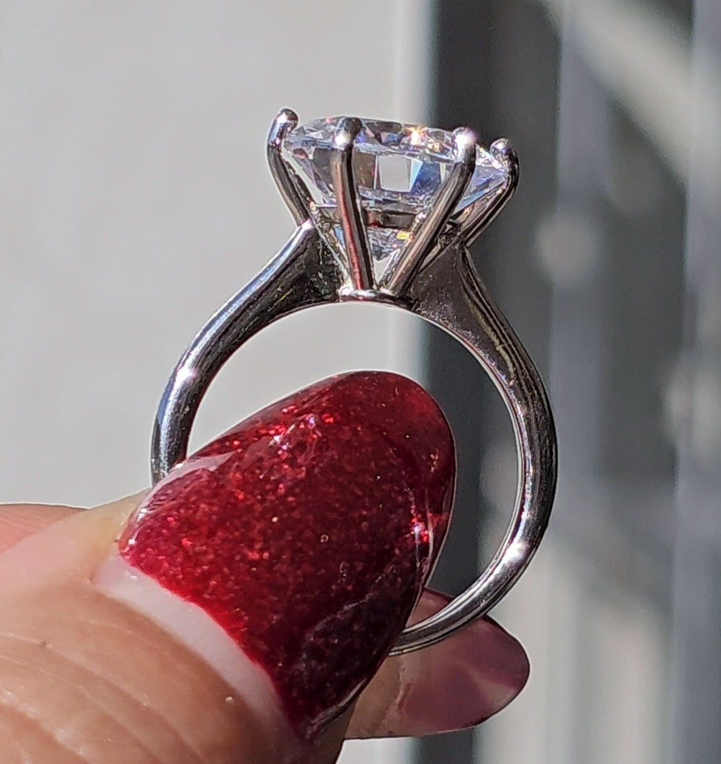Put a Rock on it Silver Ring - Dearest Diamonds