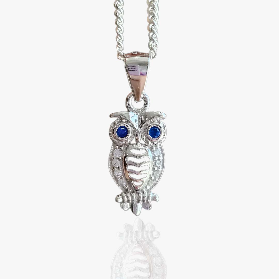 Perched Owl Pendant