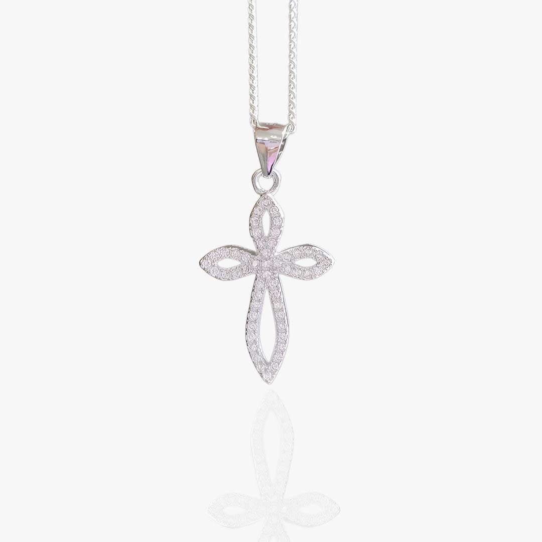 Pavé Cross Pendant