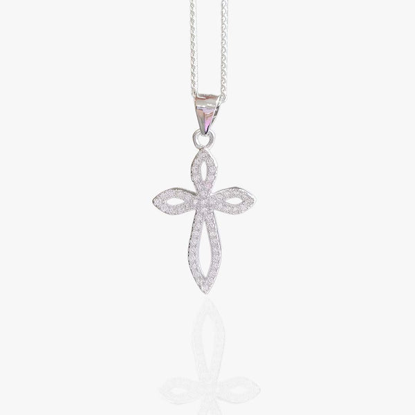 Pavé Cross Pendant