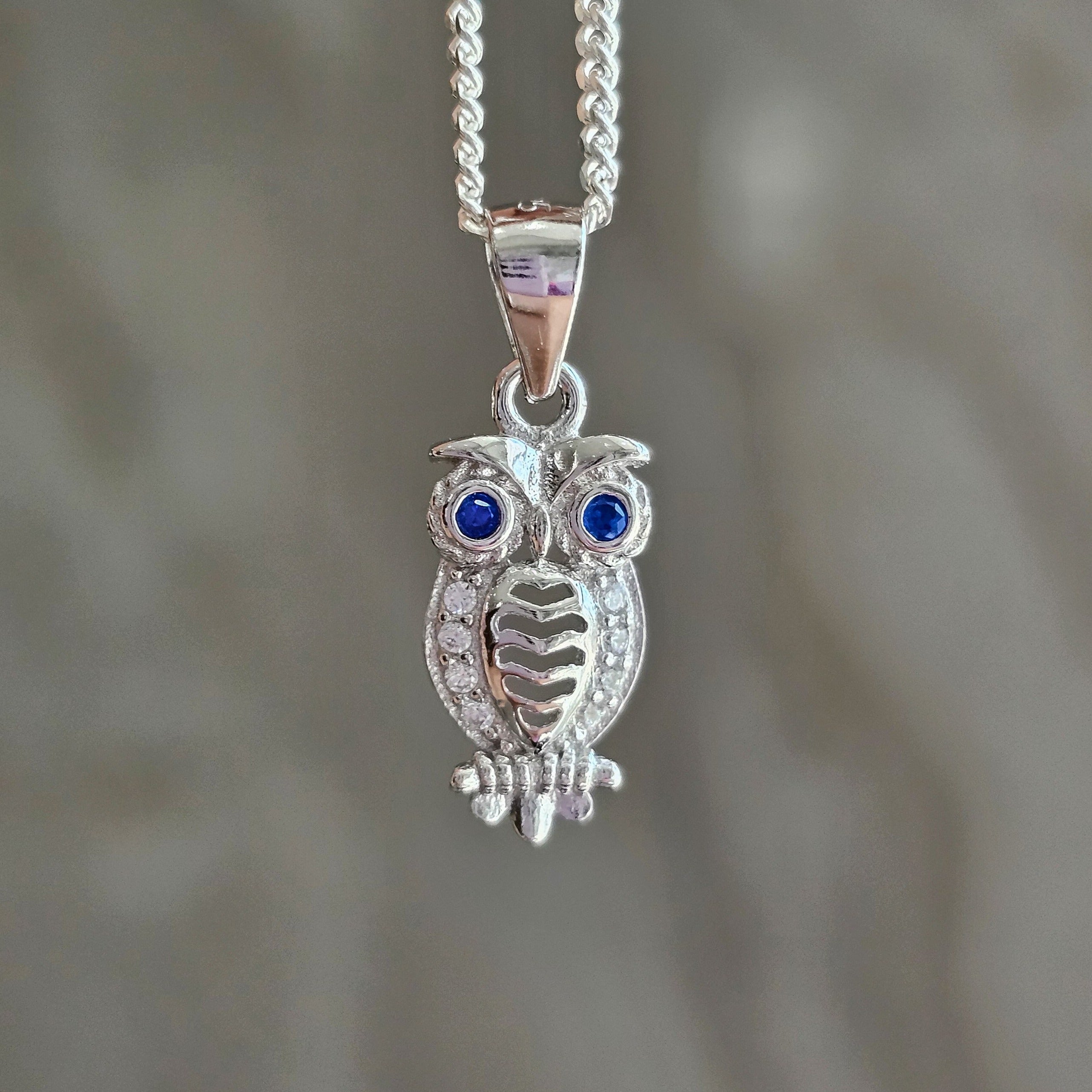 Perched Owl Pendant