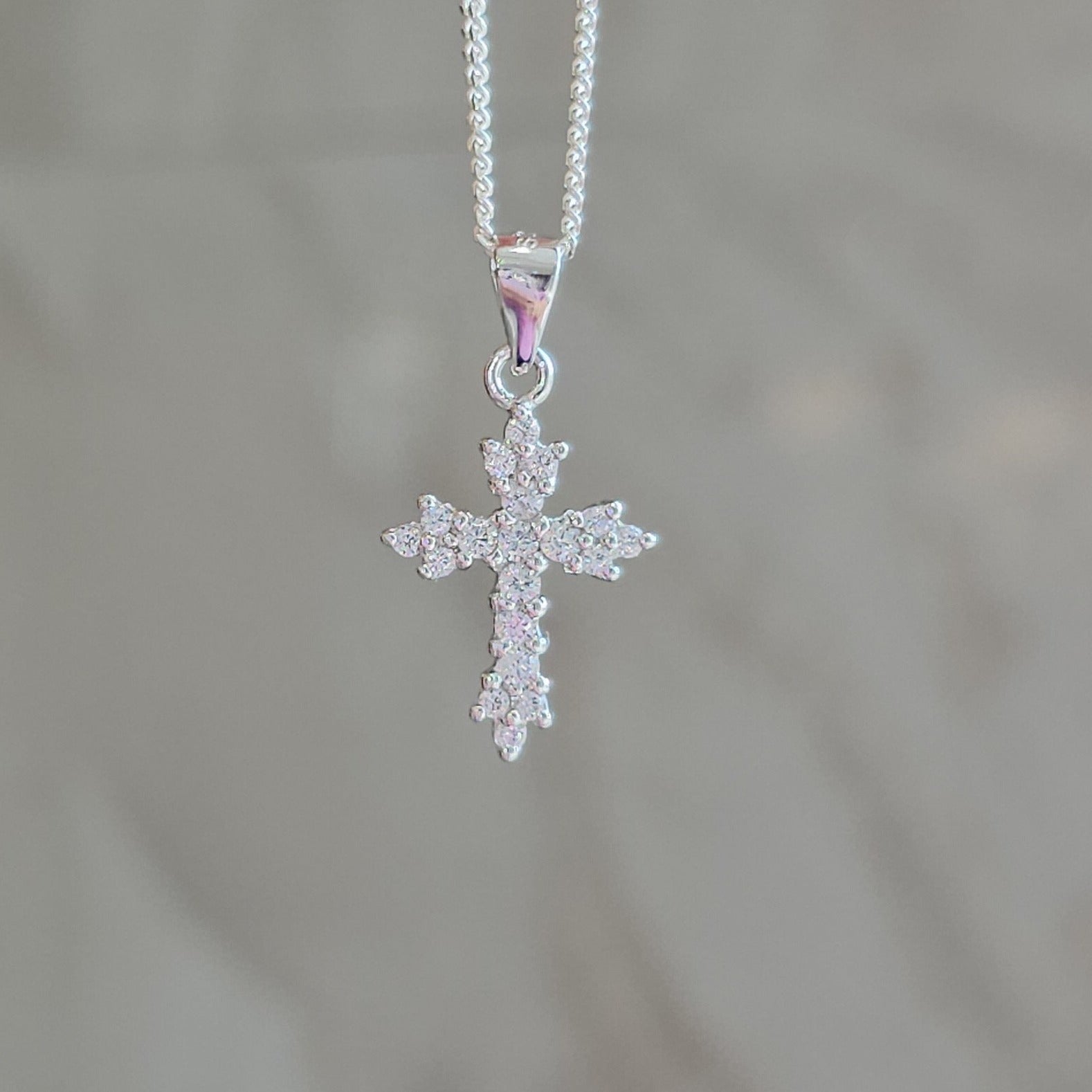 Silver Cluster Cross