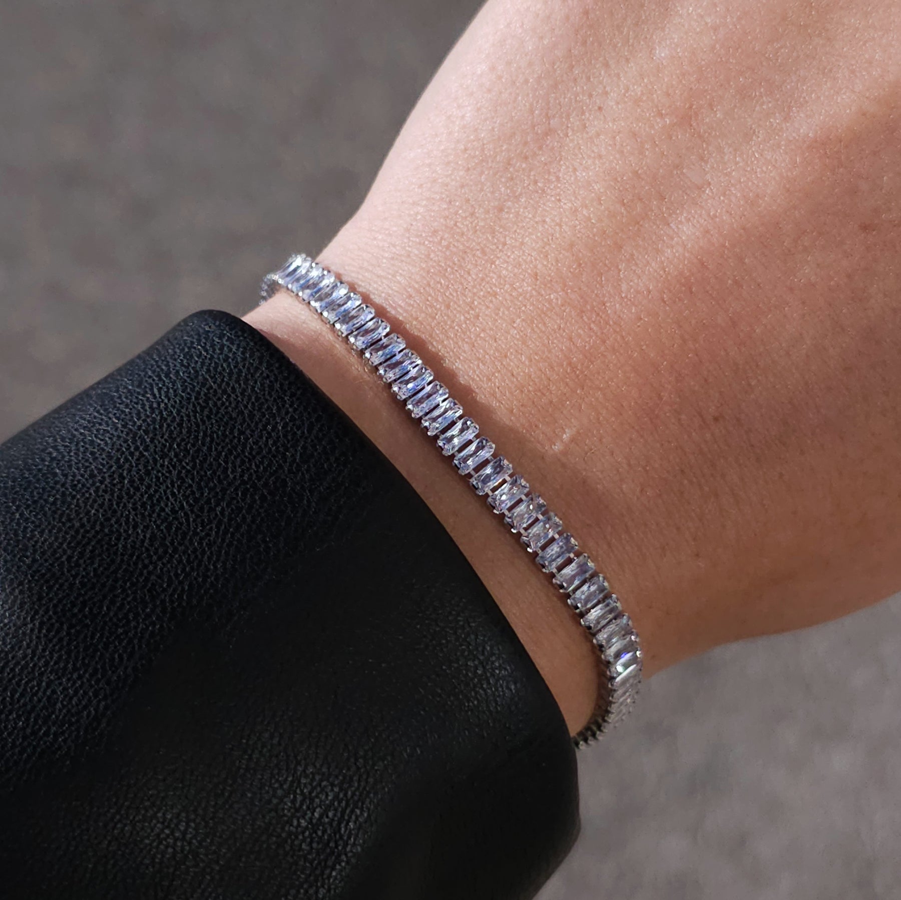 Special cut Tennis Bracelet - Dearest Diamonds