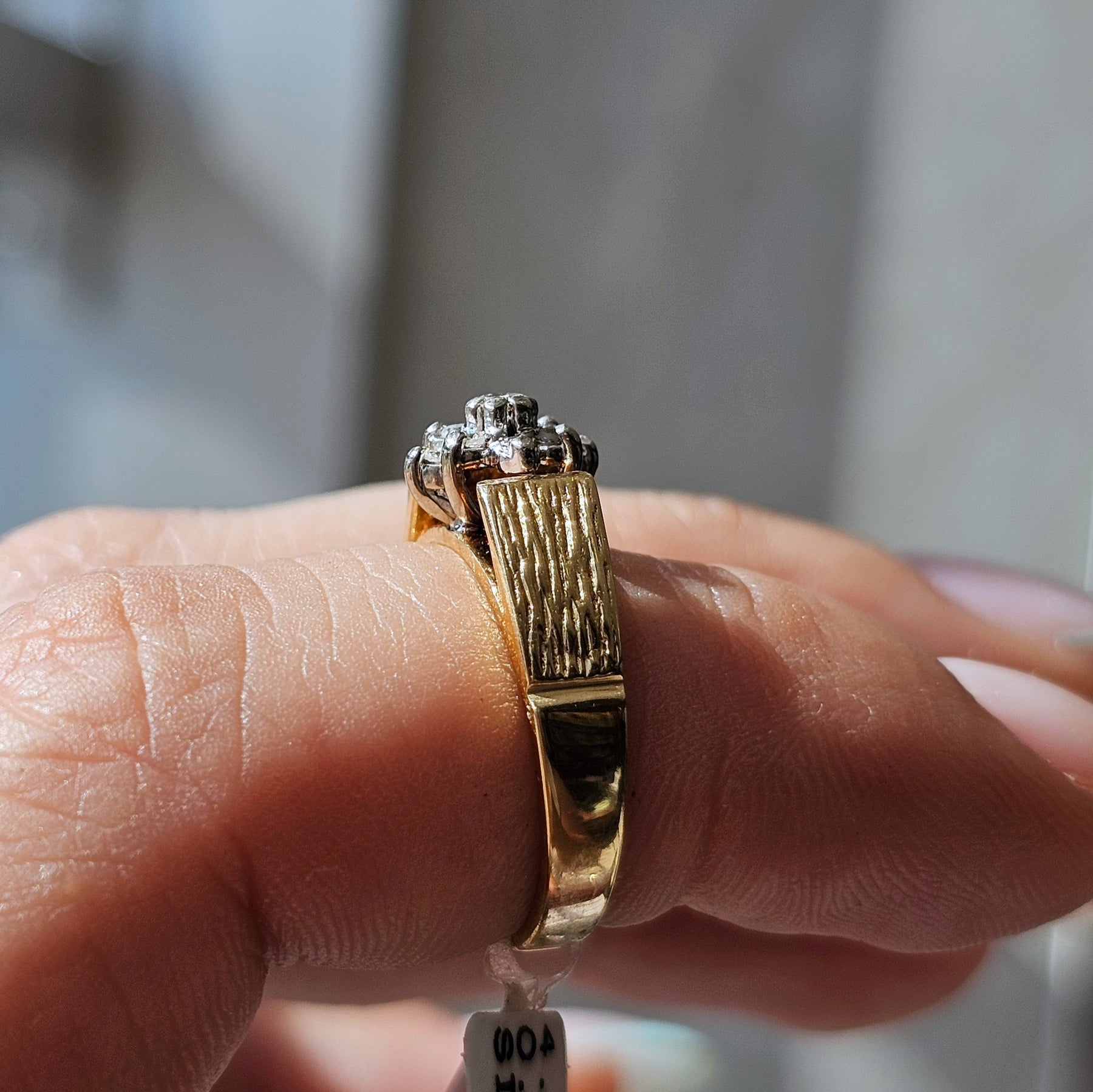 Vintage Diamond Cluster Ring - Dearest Diamonds