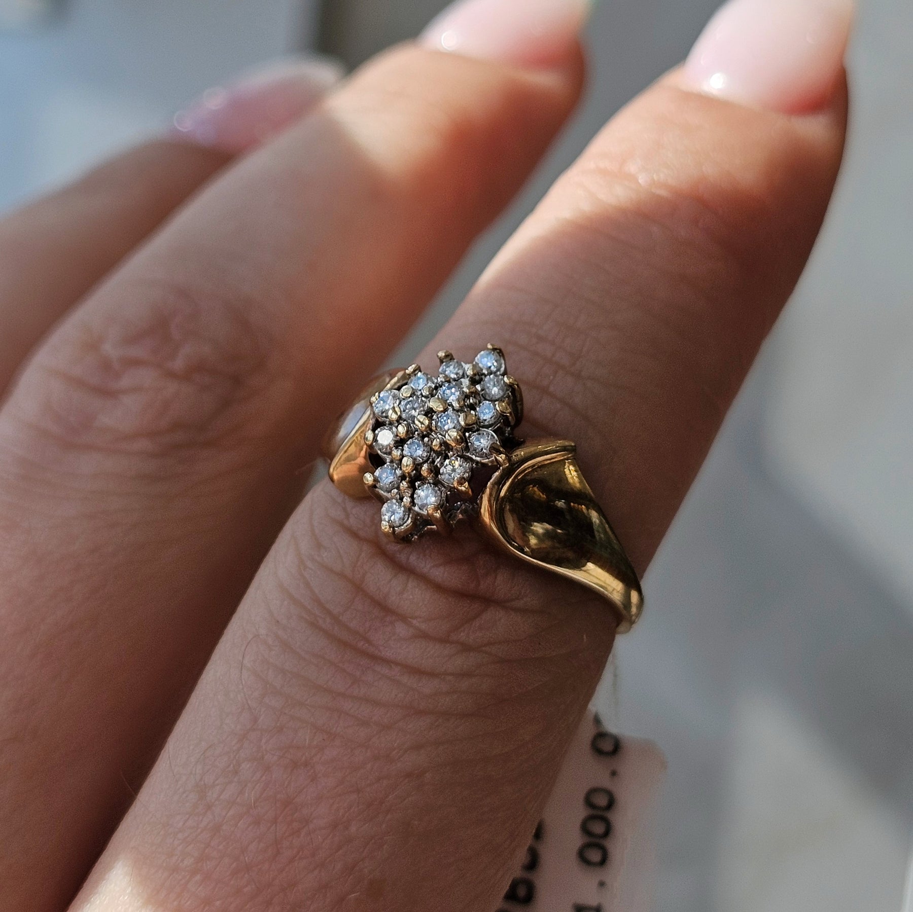 Elegant Diamond Cluster Ring - Dearest Diamonds