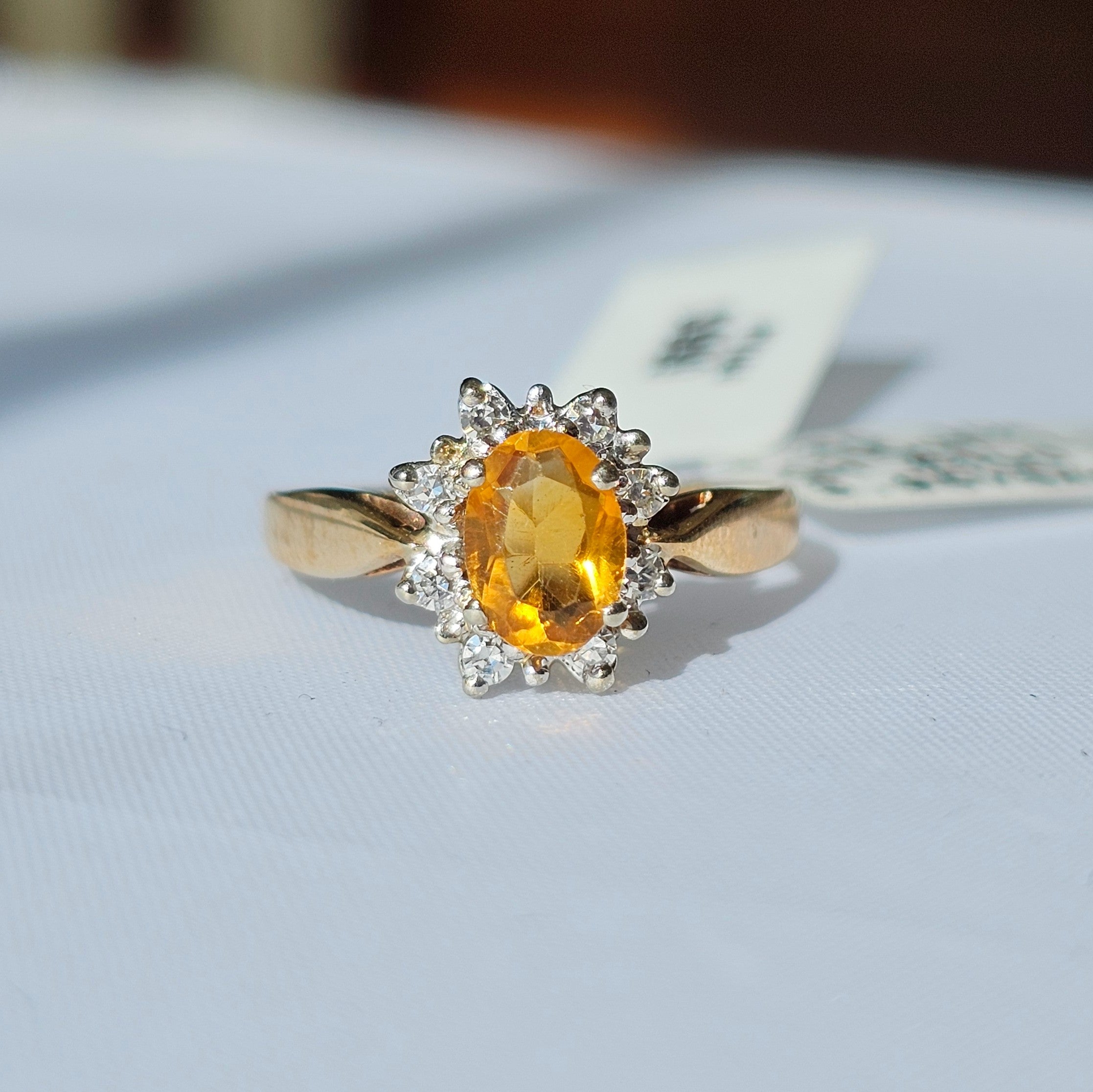 Yellow Sapphire Ring - Dearest Diamonds