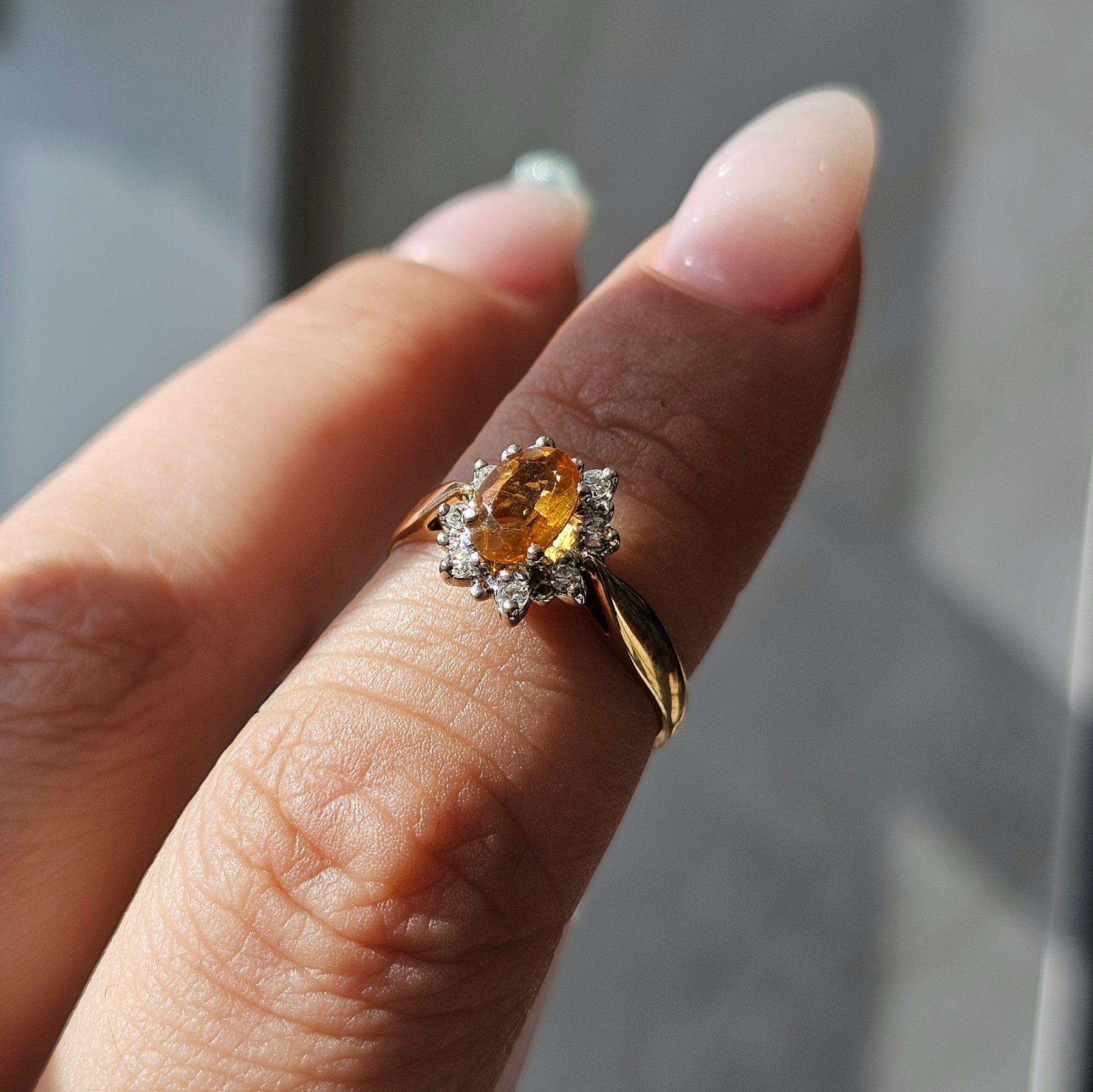 Yellow Sapphire Ring - Dearest Diamonds