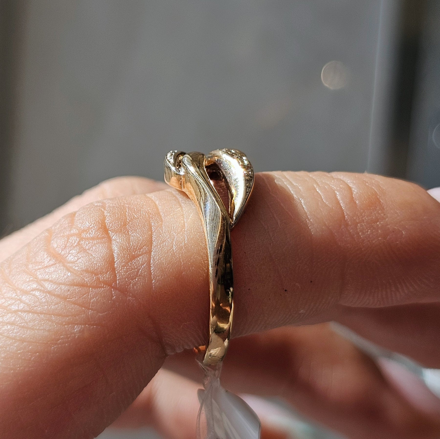 Interlocking Croissant Diamond Ring - Dearest Diamonds