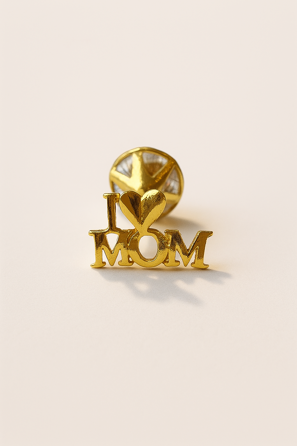 I Love Mom Earring