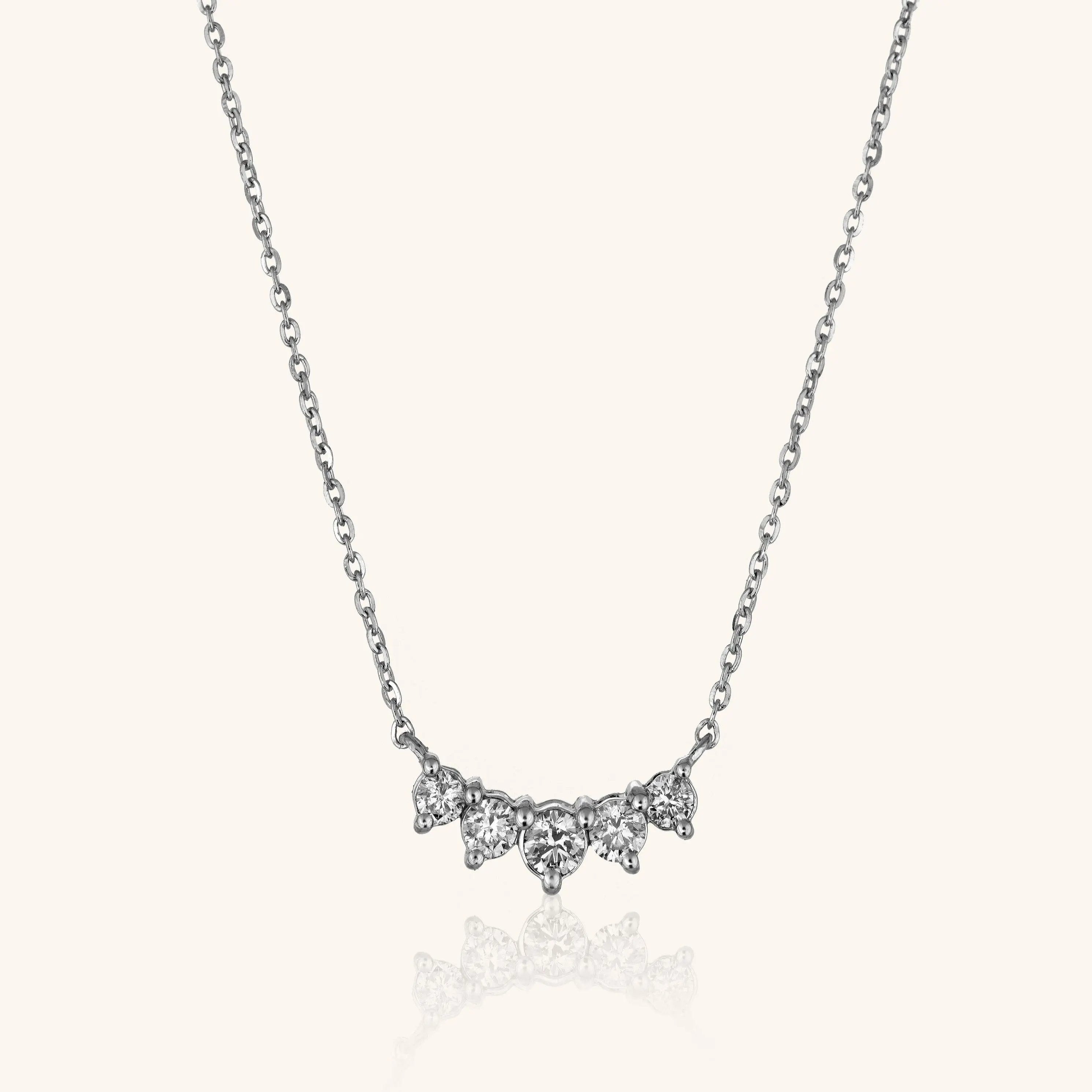 Sunlight Diamond Necklace - Dearest Diamonds
