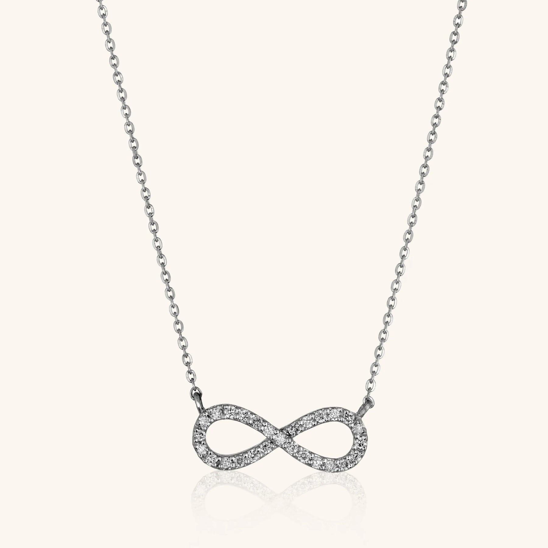 Sparkling Infinity Necklace - Dearest Diamonds