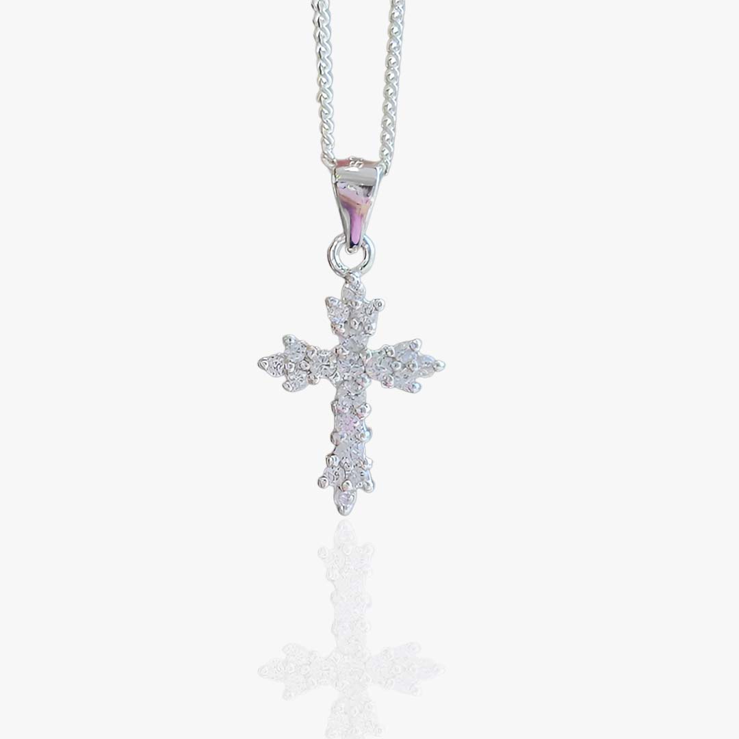 Silver Cluster Cross