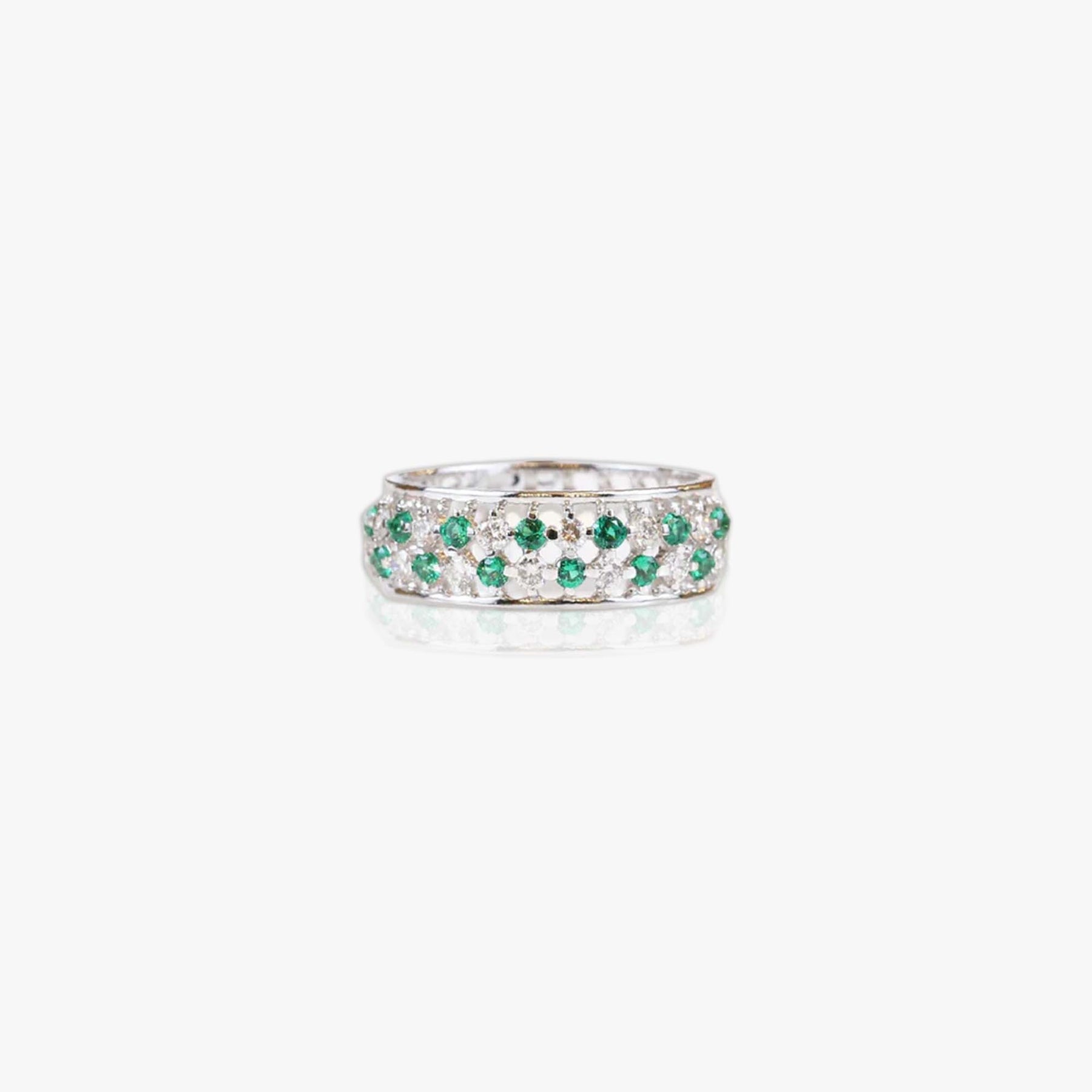 Emerald Eternity Band