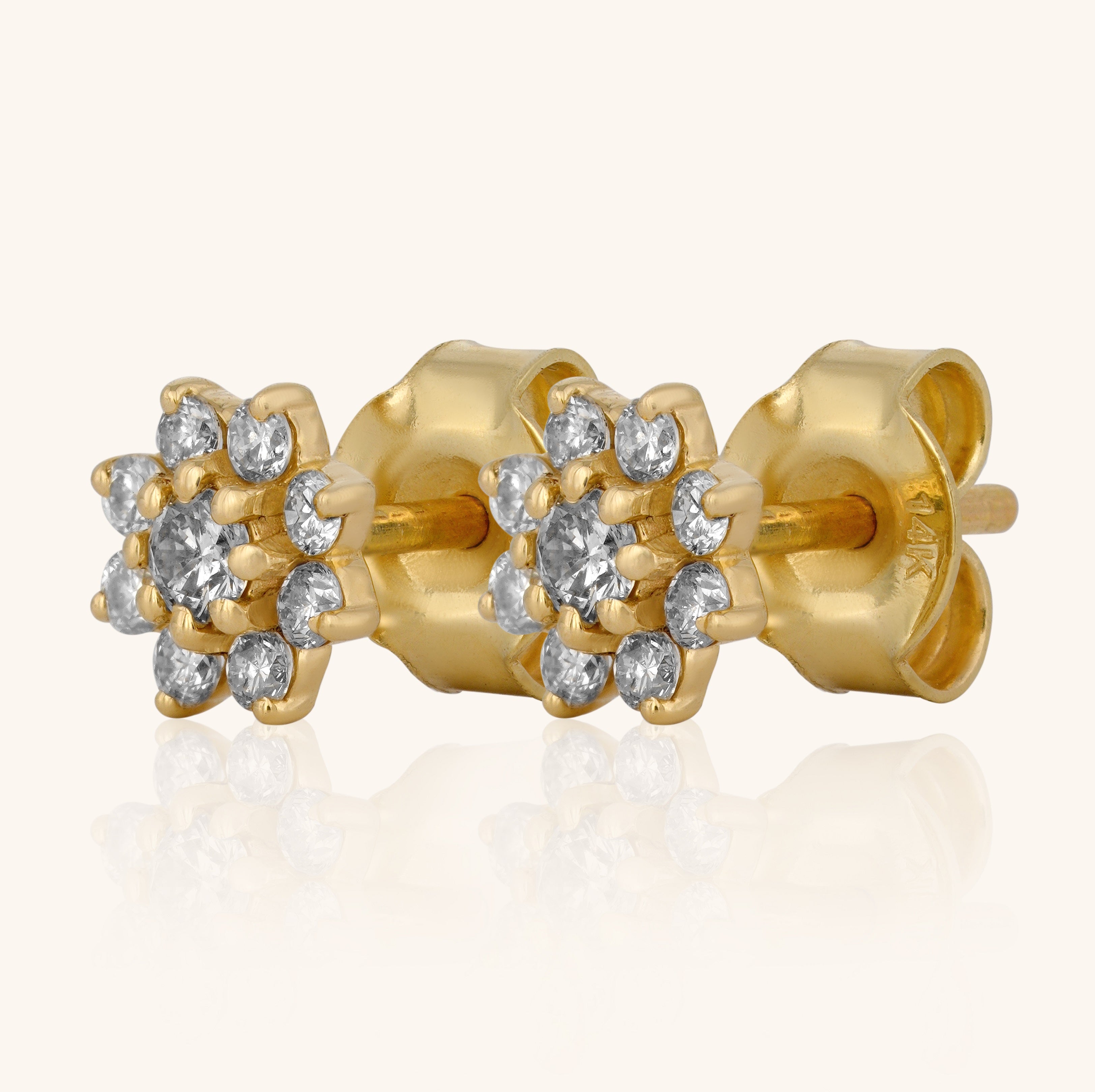 The Blossom Flower Earrings - Dearest Diamonds