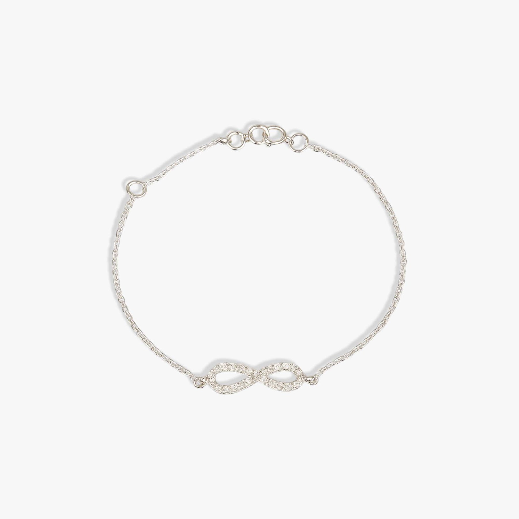 Diamond Infinity Bracelet