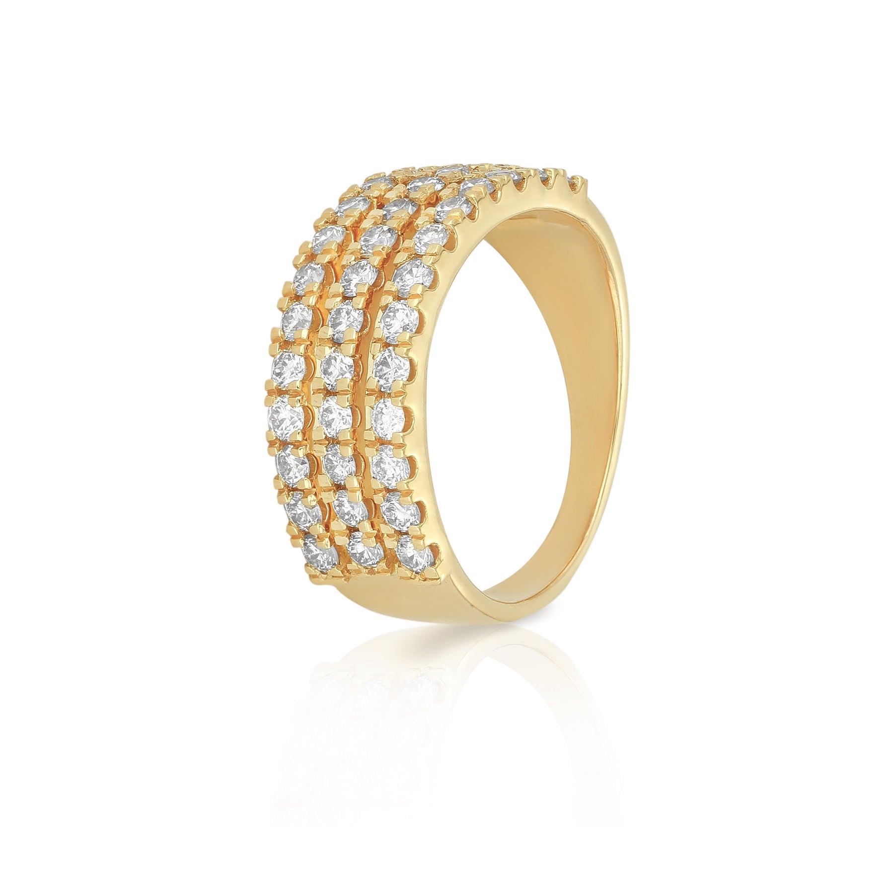 Triple Band Ring - Dearest Diamonds