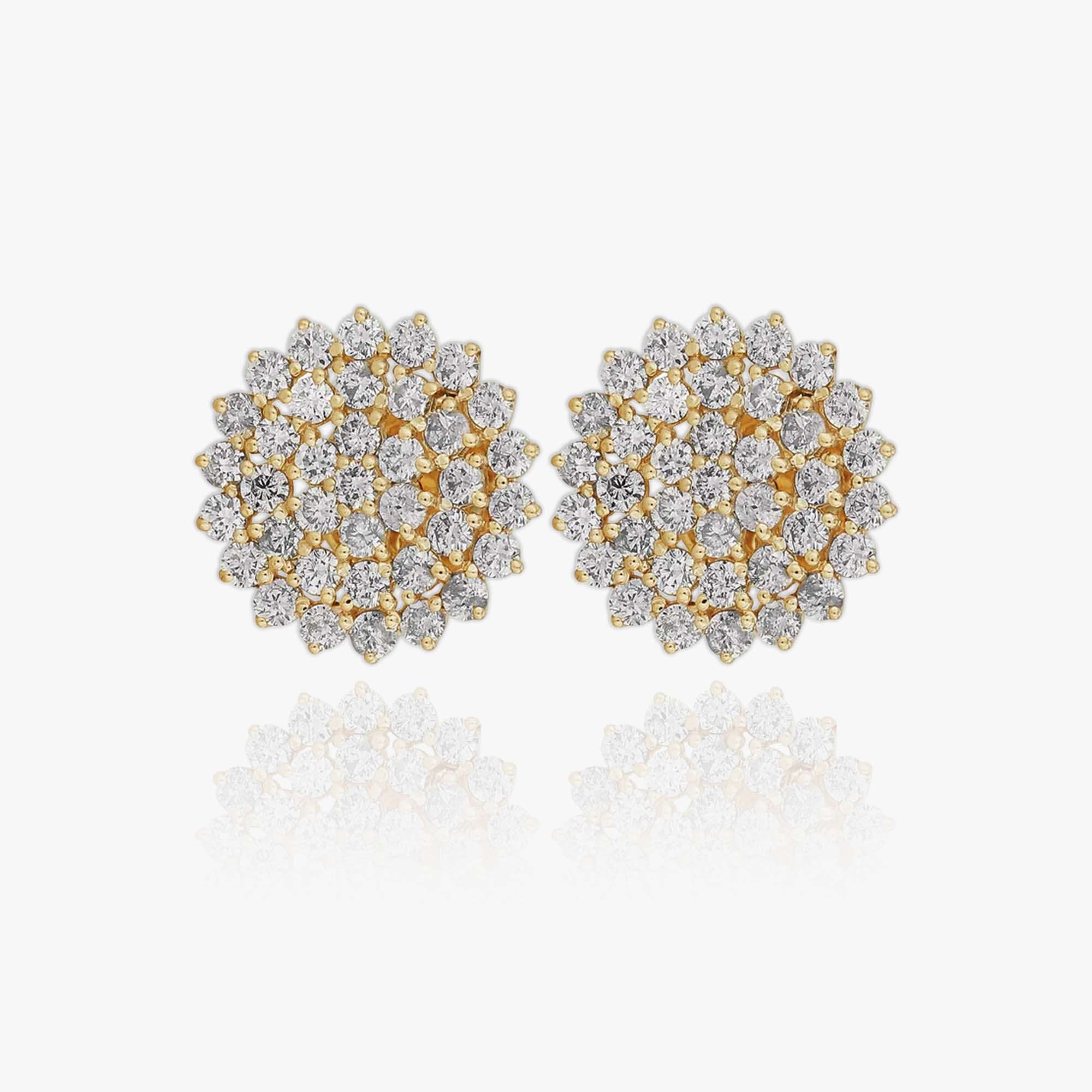 Diamond Explosion Earrings