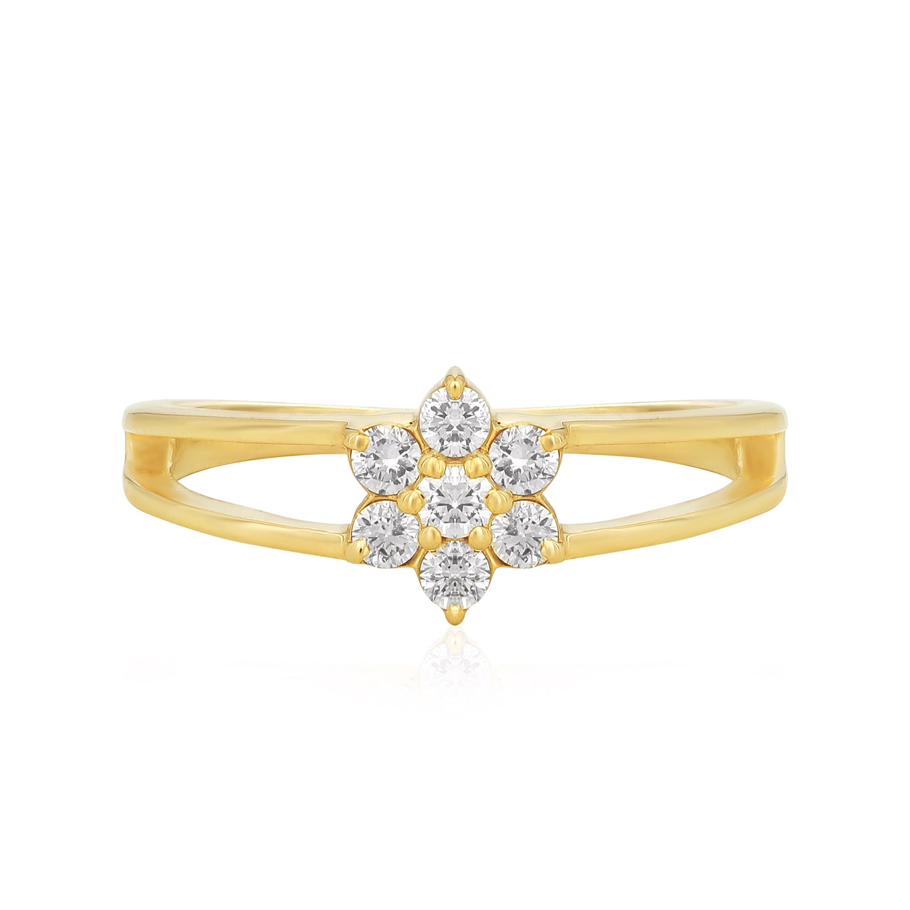 Diamond Flower Ring - Dearest Diamonds
