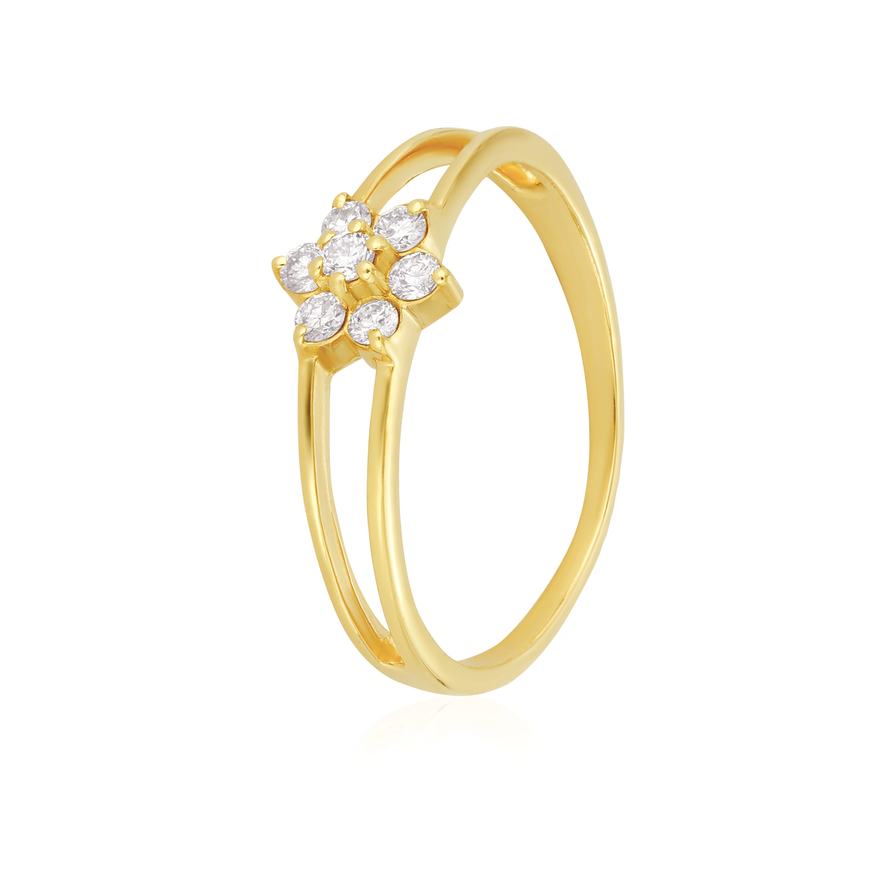 Diamond Flower Ring - Dearest Diamonds