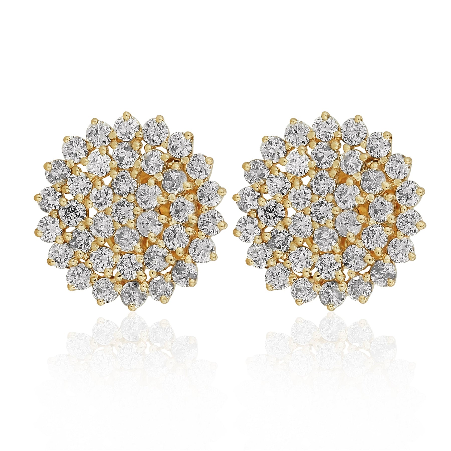 Diamond Explosion Earrings - Dearest Diamonds