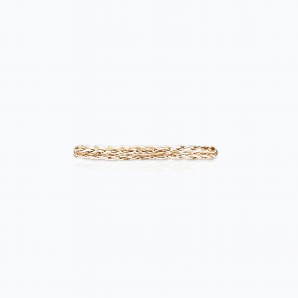 Gold Braided Bracelet