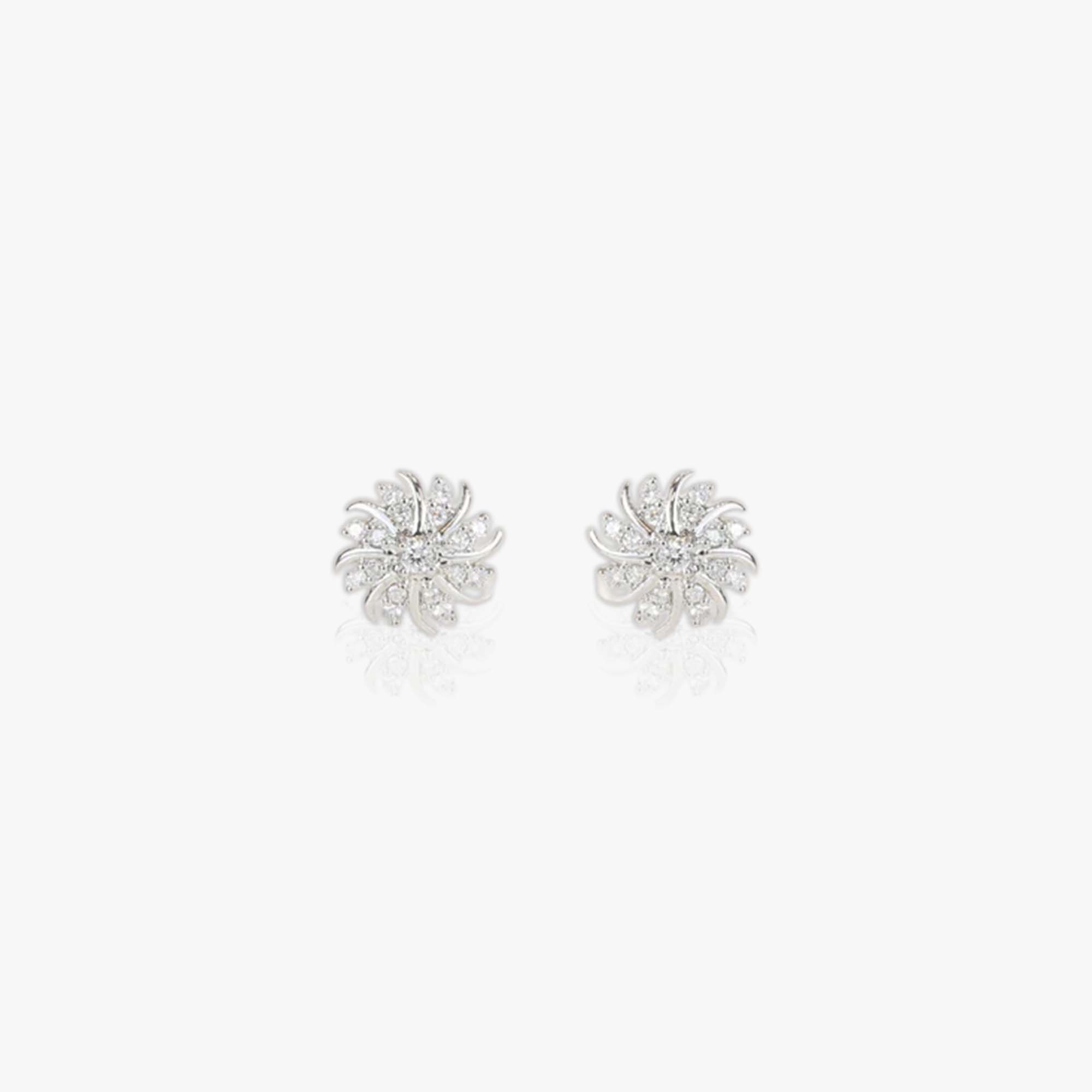 Diamond Snowflakes Earrings