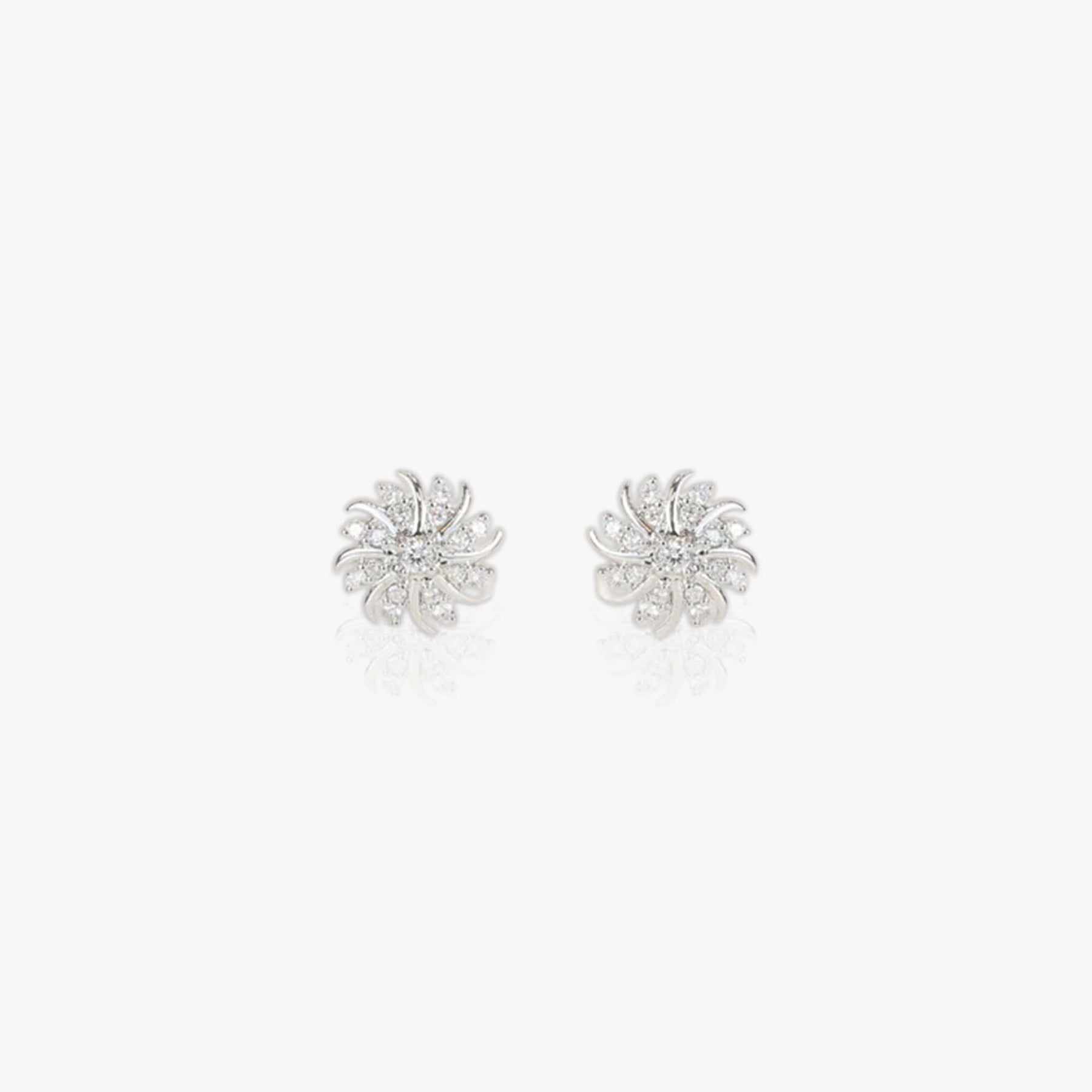 Diamond Snowflakes Earrings