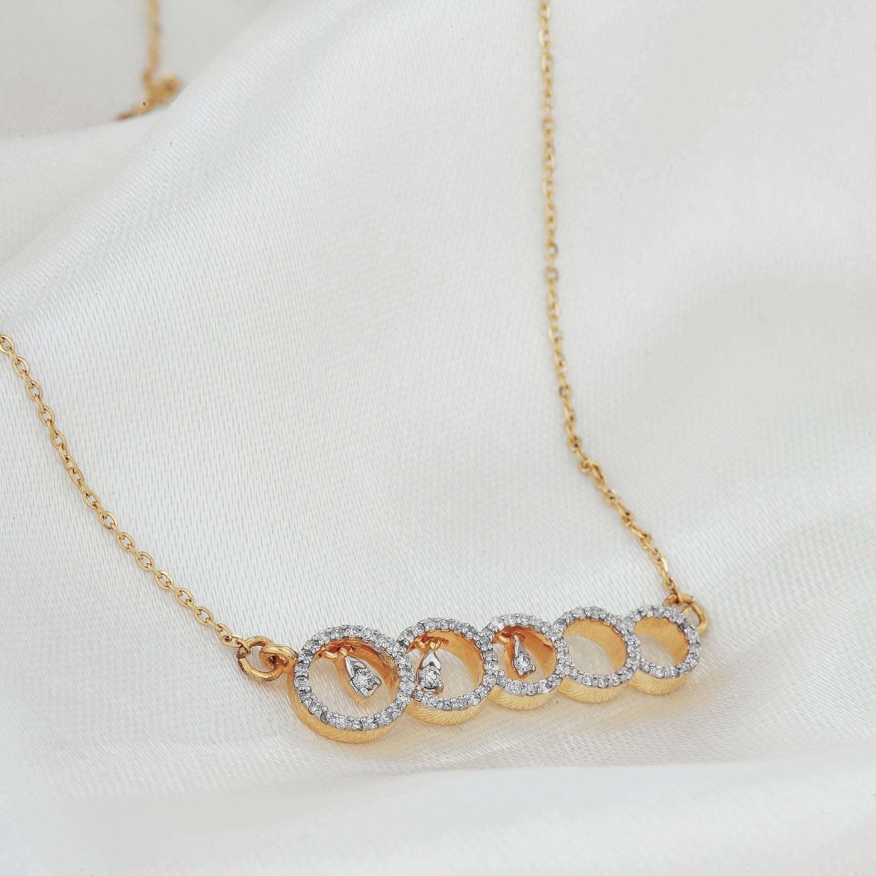 Enchantment Diamonds Necklace - Dearest Diamonds